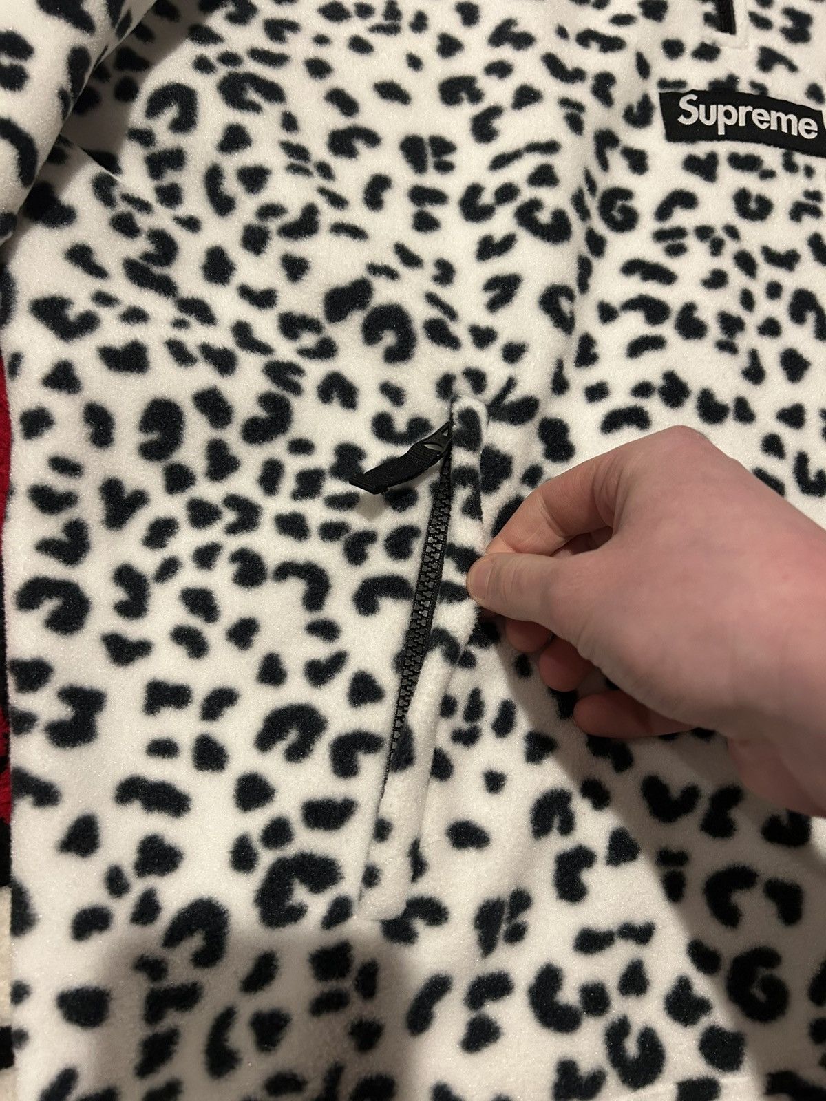 Supreme Supreme Polartec Facemask Half Zip Hooded Sweatshirt (FW24) Size US XL / EU 56 / 4 - 5 Thumbnail