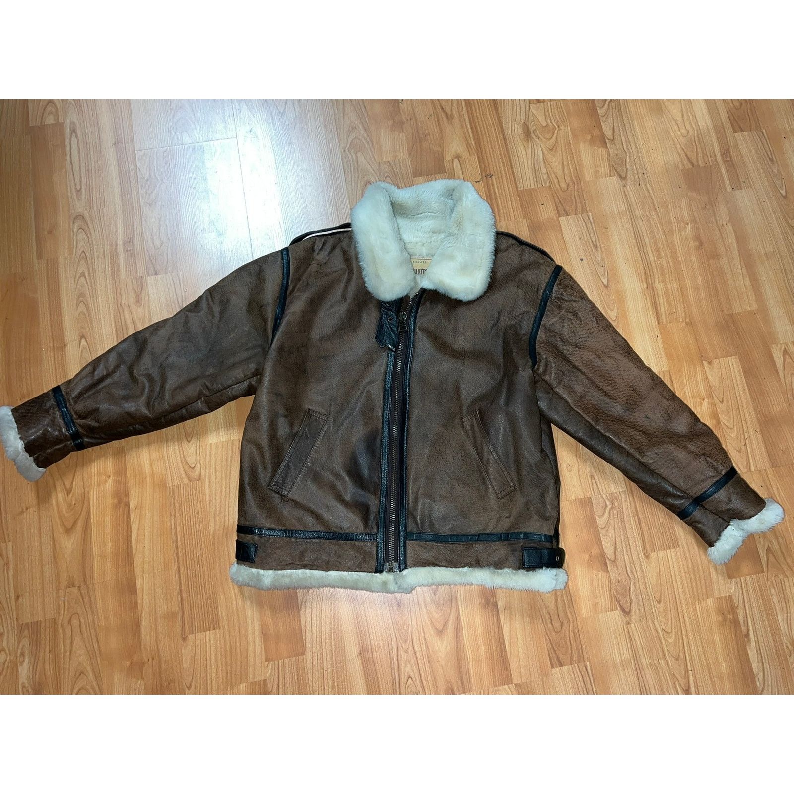 Vintage Lloyd Elliot's Country Club Leather Jacket Avanti Aviator B3 Size US M / EU 48-50 / 2 - 1 Thumbnail