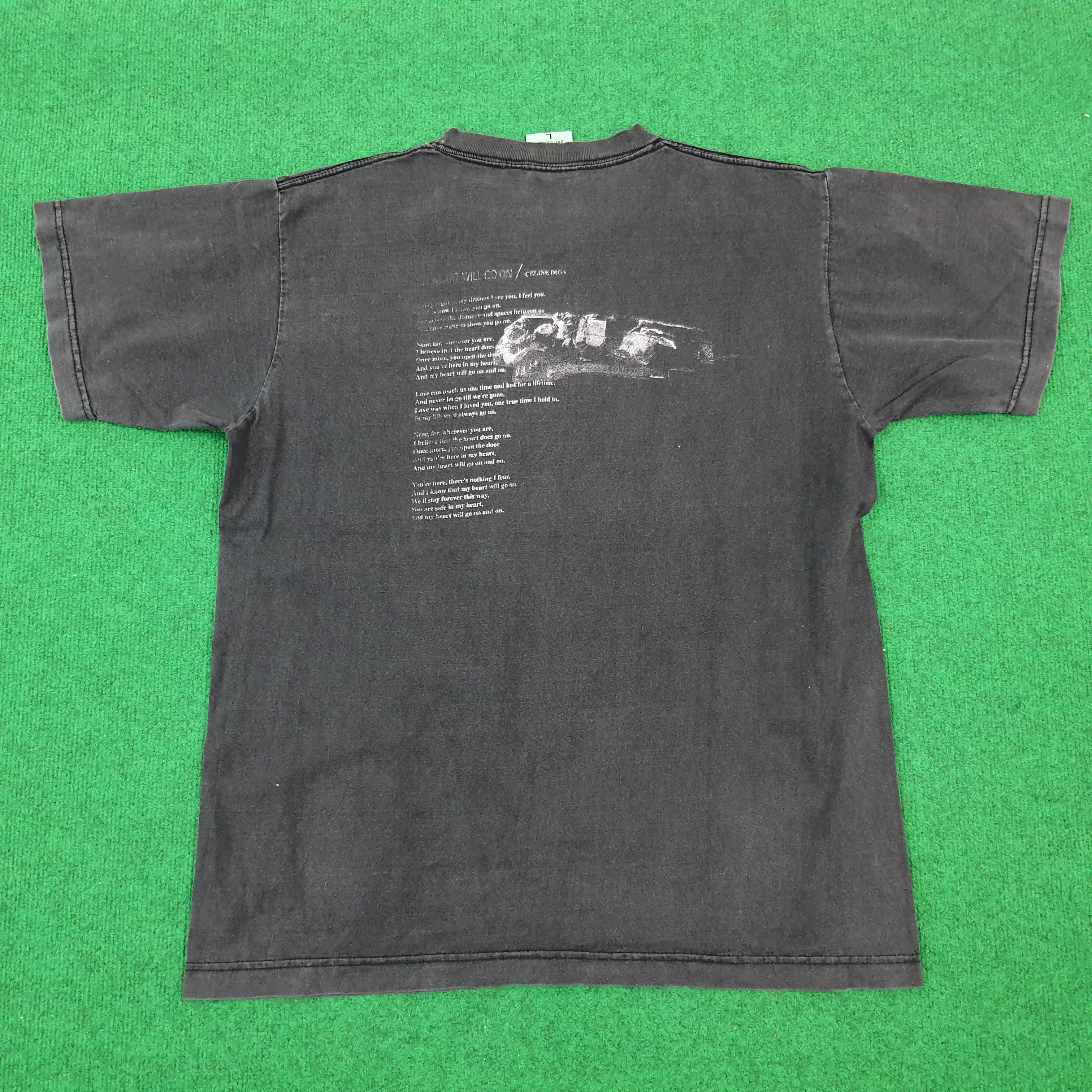 Vintage Vintage Titanic Leonardo Kate Winslet America Movie Tshirt Size US L / EU 52-54 / 3 - 4 Thumbnail