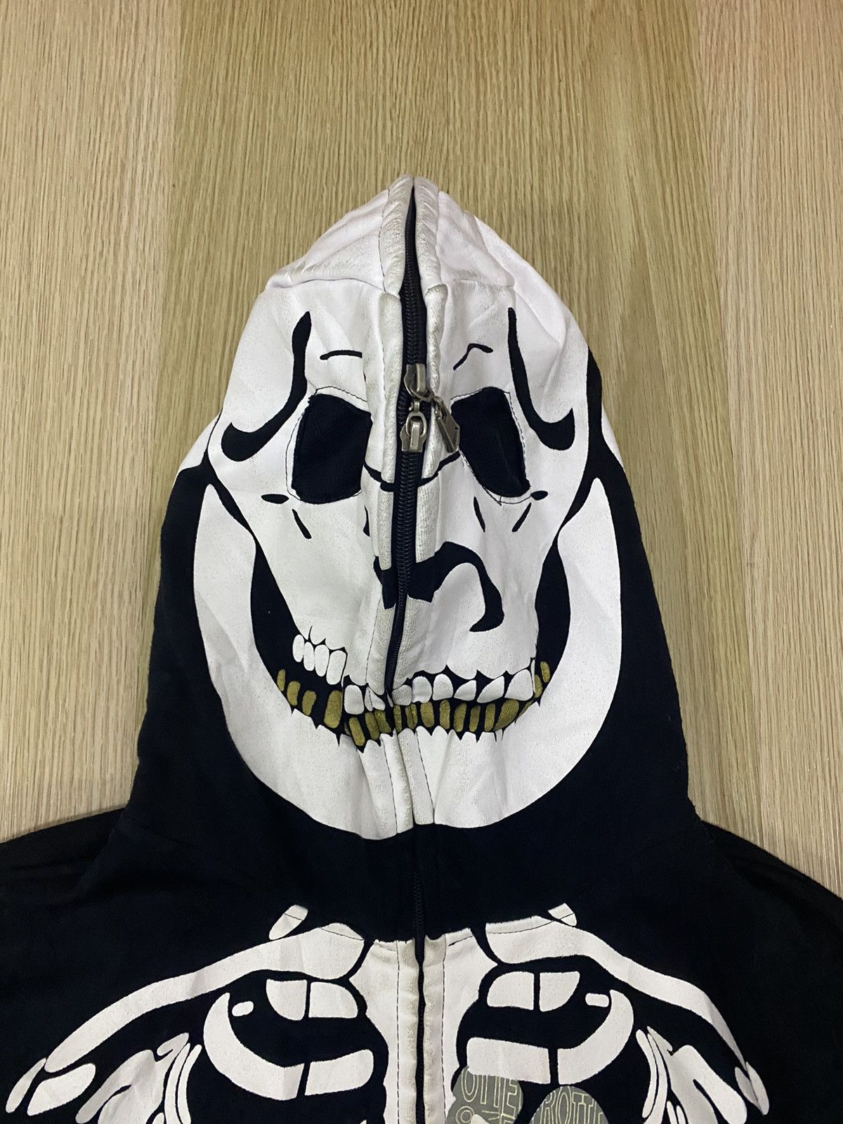 Japanese Brand MJ collection skull fullzipper hoodie Size US M / EU 48-50 / 2 - 5 Thumbnail