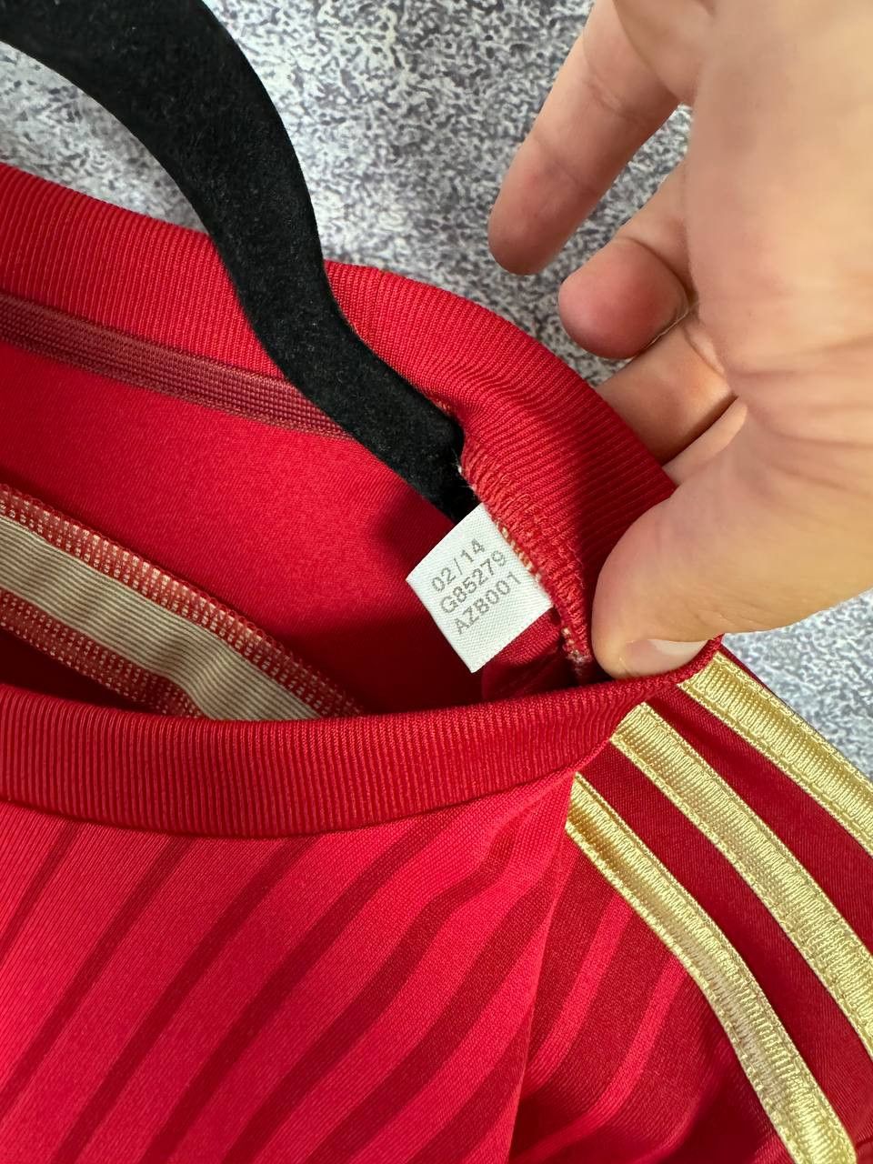 Spain National Team 2014/15 Adidas Soccer Jersey Large