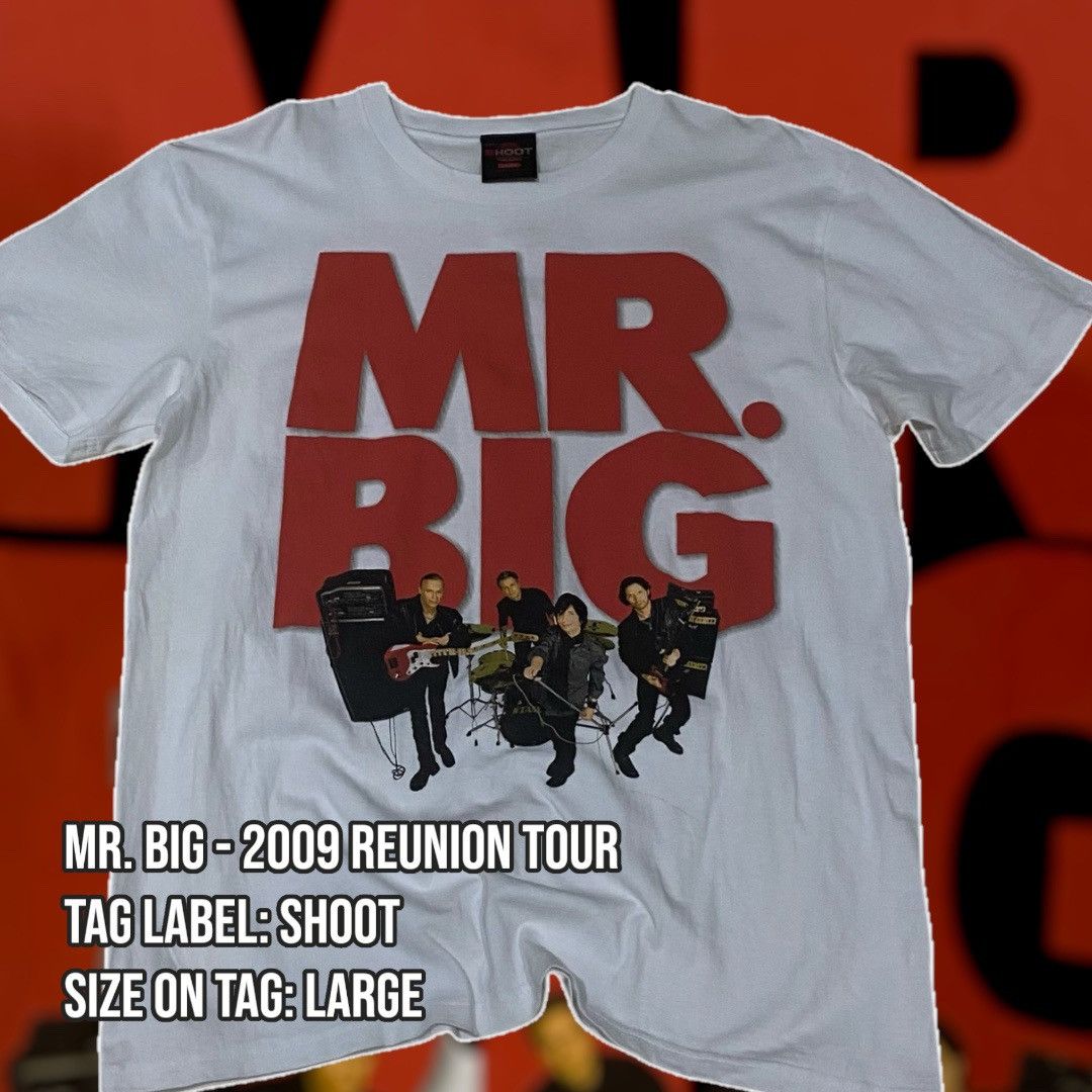 Band Tees Mr Big - 2009 Reunion Tour 2009 Size US L / EU 52-54 / 3 - 1 Thumbnail