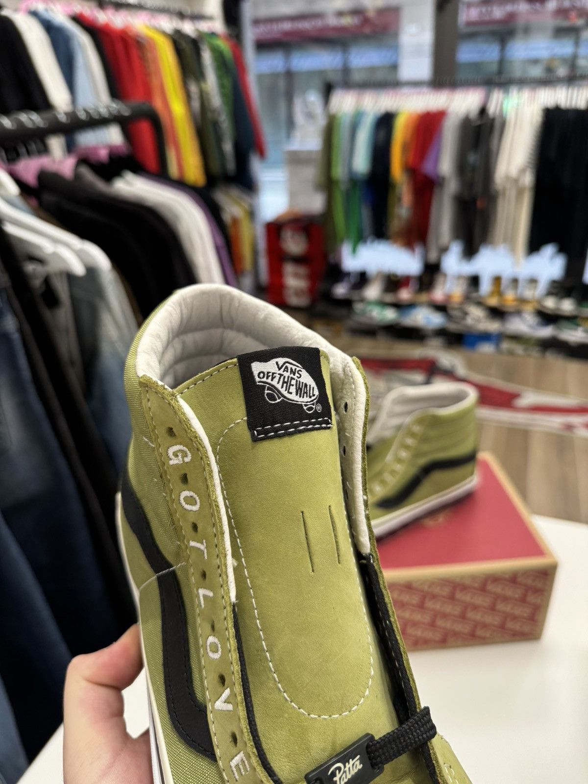 Patta × Vans Vans x patta hi olive 40,5 Size US 8 / EU 41 - 4 Thumbnail