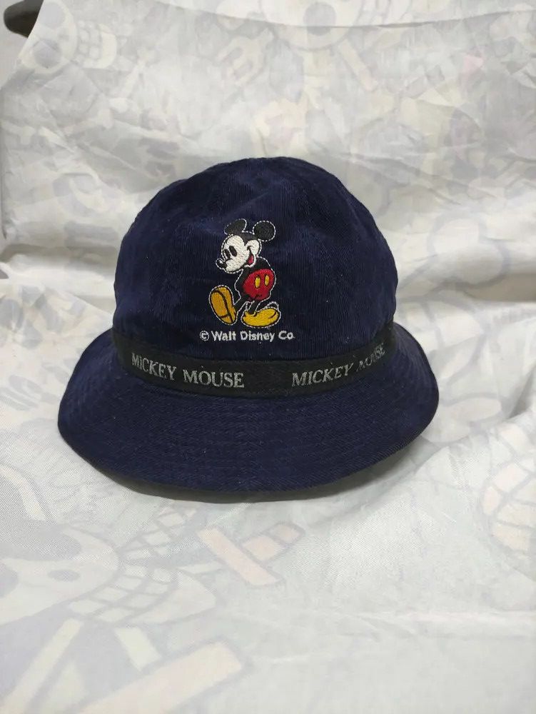 Disney × Mickey Mouse MICKEY MOUSE CORDUROY BUCKET HAT Size ONE SIZE - 5 Thumbnail