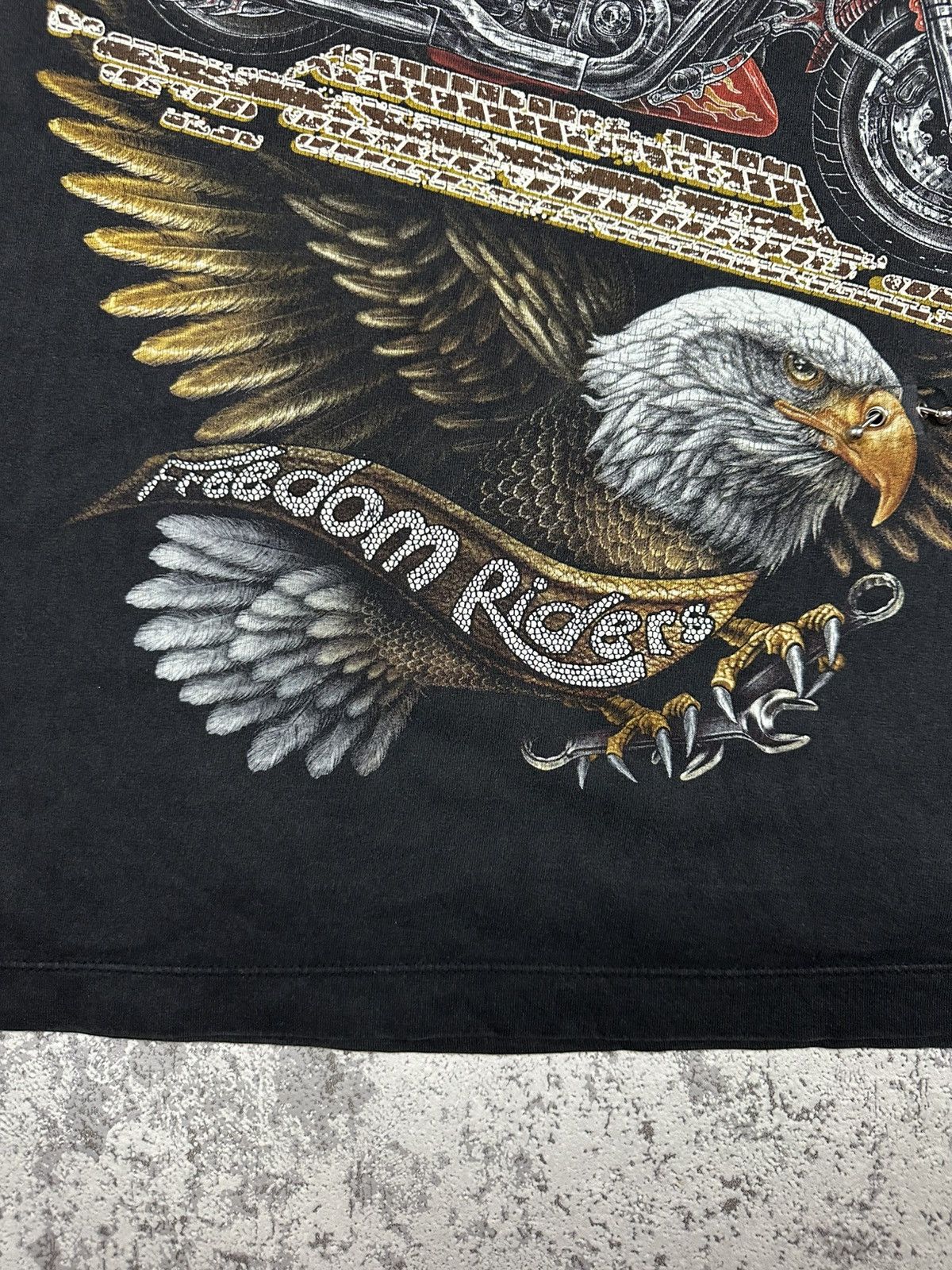 Band Tees T-shirt Custom Eagle Biker Tee Vintage Rock Empire Size US M / EU 48-50 / 2 - 7 Thumbnail
