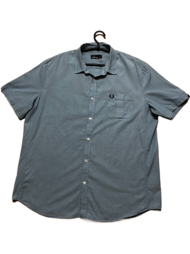Fred Perry Vintage Fred Perry 100% Cotton Button Up Shirt Size XL Size US XL / EU 56 / 4 - 1 Thumbnail