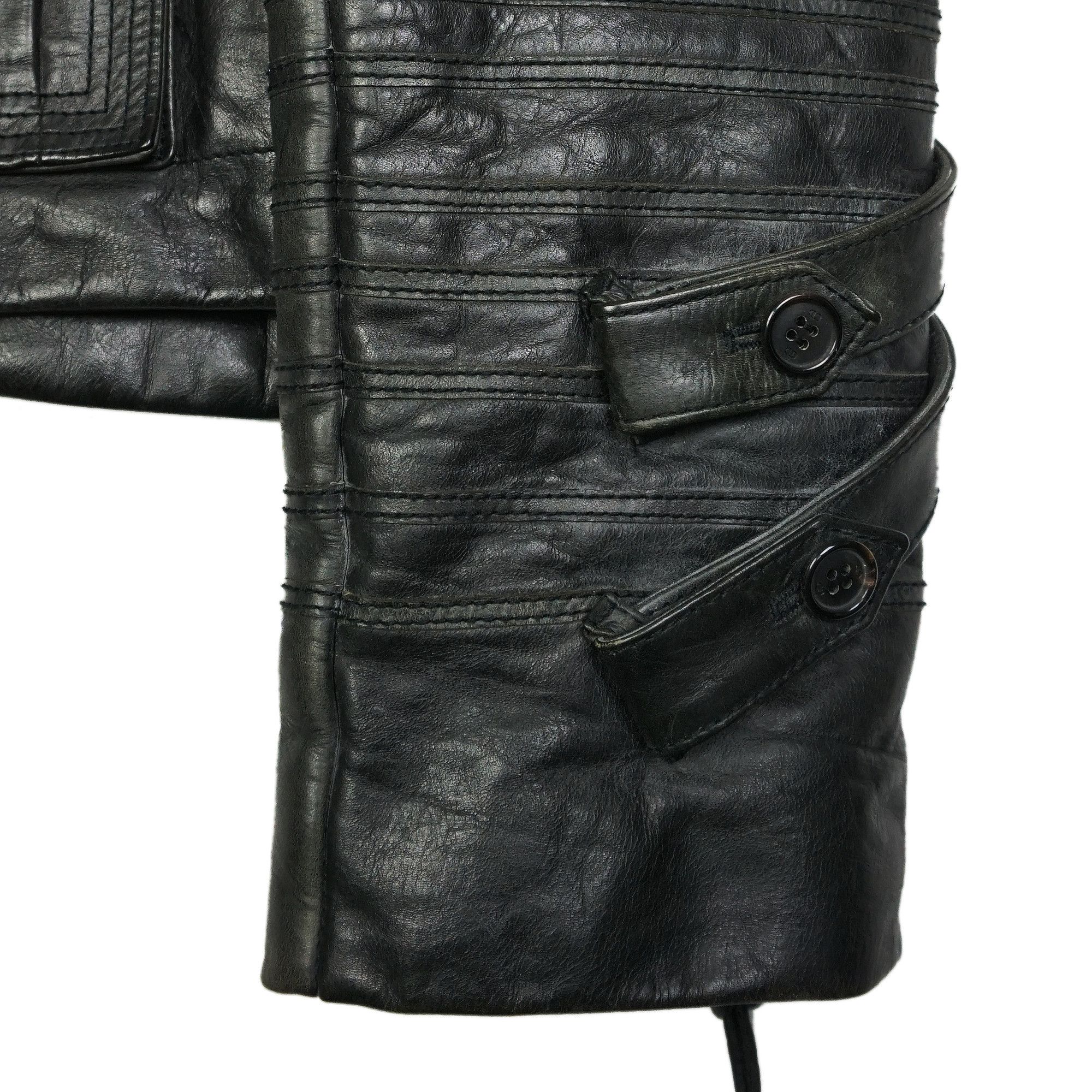 Dior Homme AW03 Luster Campaign M65 Leather Jacket