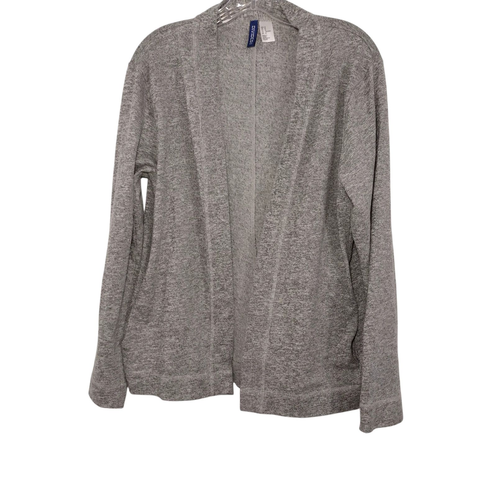 H&M Divided by H&M Womens Gray Cardigan Long Sleeve Sz Med Size M / US 6-8 / IT 42-44 - 7 Thumbnail