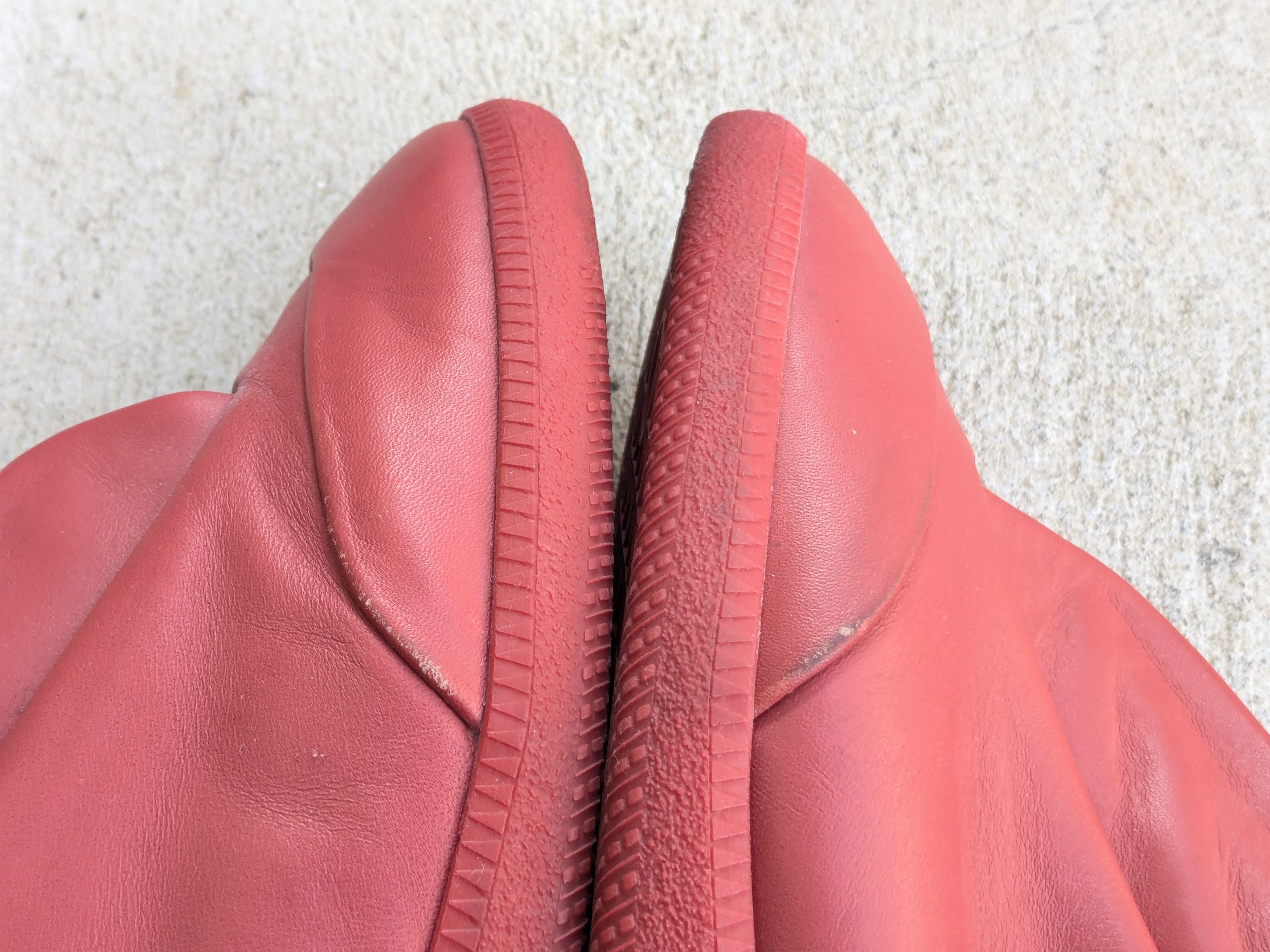 Maison Margiela Maison Margiela Future Red 13 46 High Tops Leather Sneakers Size US 13 / EU 46 - 12 Thumbnail