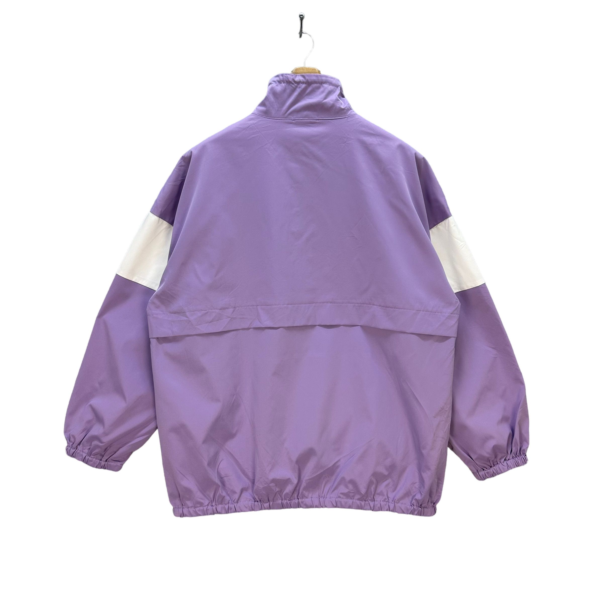 Japanese Brand VELOCITY LOGO HALF ZIP PURPLE PULLOVER JUMPER #8360-005 Size US XL / EU 56 / 4 - 9 Thumbnail