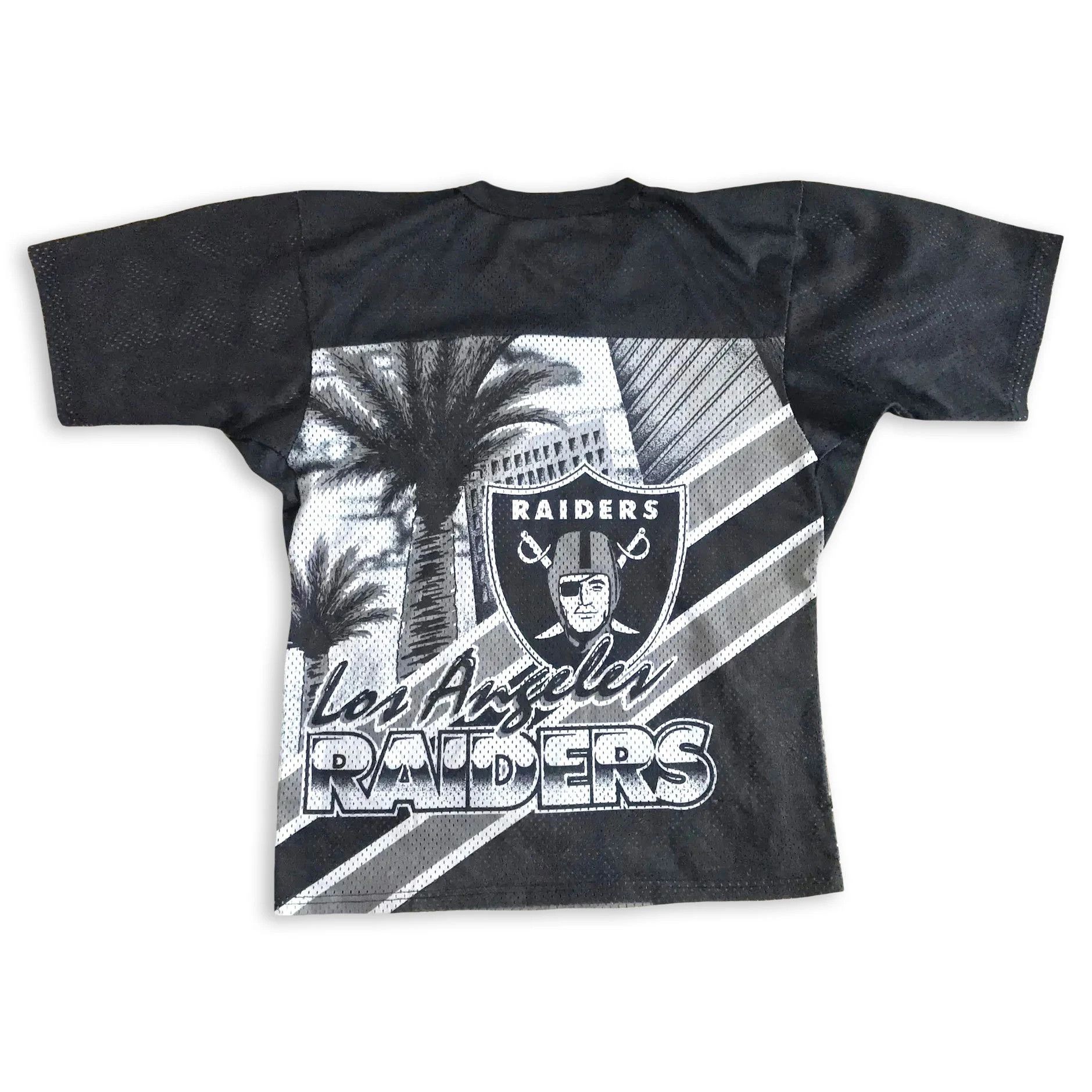 NFL Vintage 90s LOS ANGELES RAIDERS Jersey Fanimation Football Size US M / EU 48-50 / 2 - 3 Thumbnail