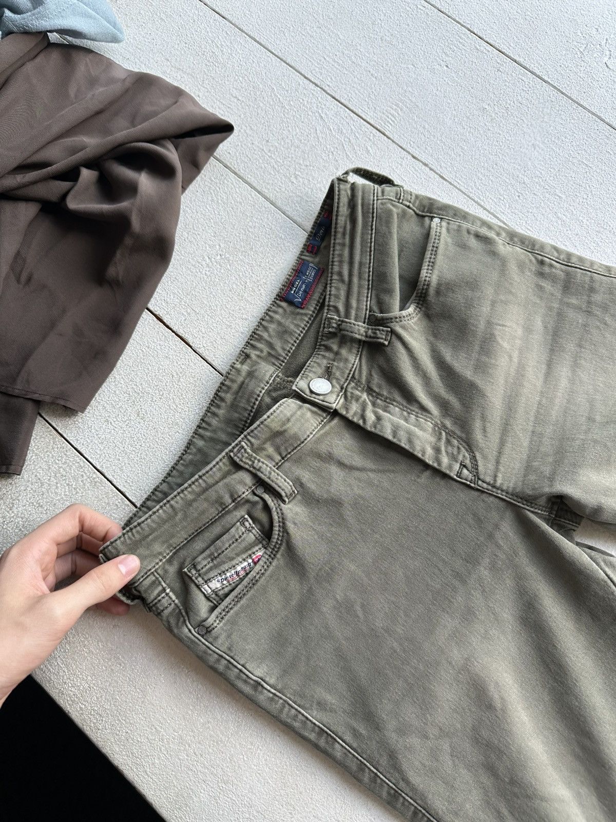 Diesel 🚨VNTG DIESEL IFSIXWASNINE AVANT GARDE denim 2TK Japanese Size 28" / US 6 / IT 42 - 2 Thumbnail