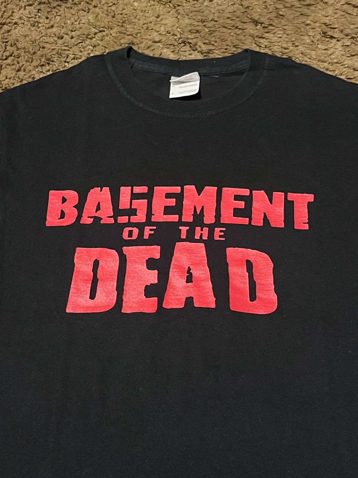 Vintage Y2K Basement of the Dead Cyber Goth T-Shirt Black Small Size US S / EU 44-46 / 1 - 2 Thumbnail