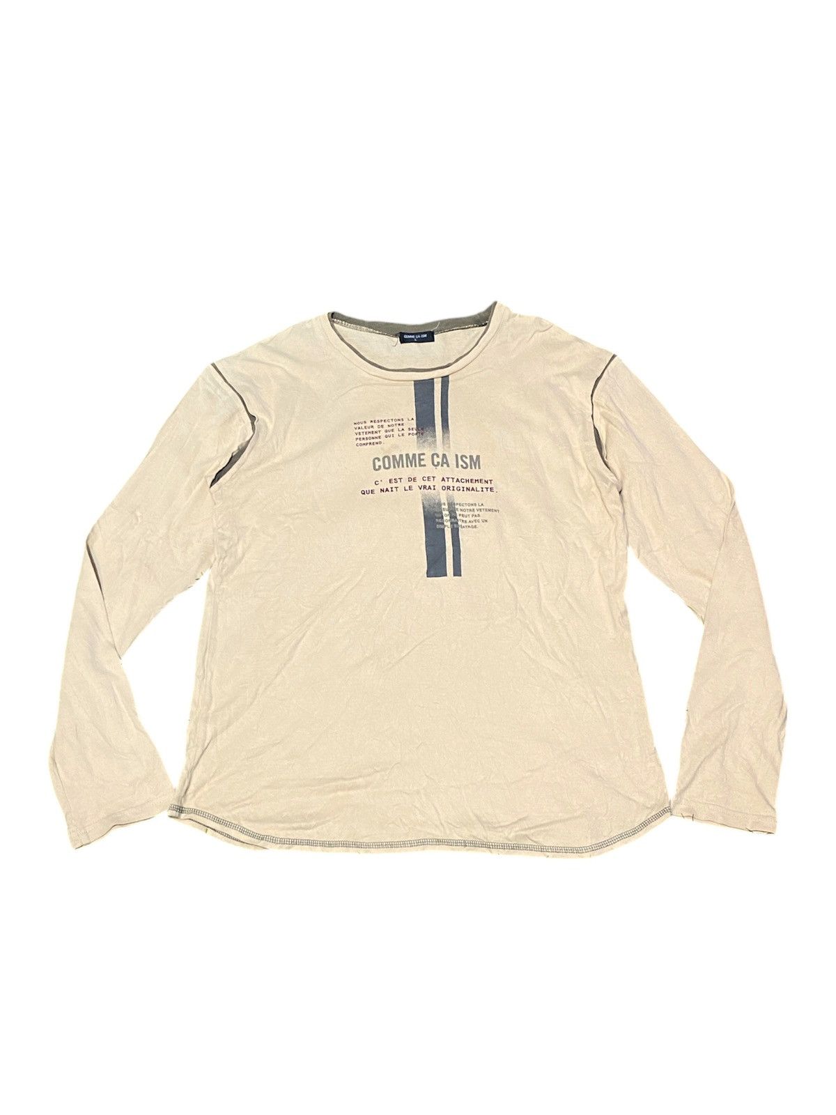 Hysteric Glamour × If Six Was Nine × Japanese Brand Longsleeve Comme ca ism poem Size US L / EU 52-54 / 3 - 1 Thumbnail