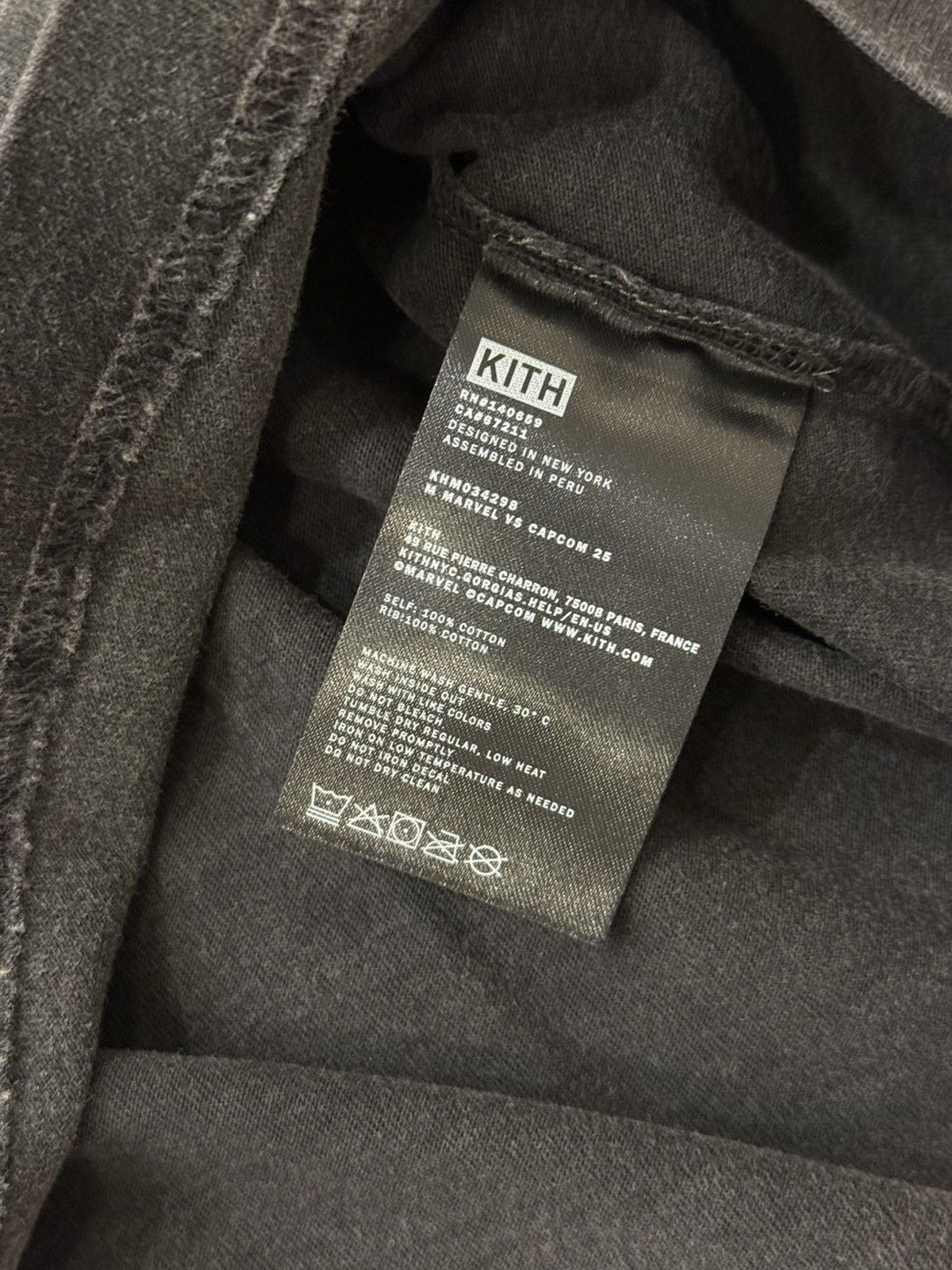 Kith KITH Marvel vs. Capcom Infinite Vintage Tee Black Sz L Large Size US L / EU 52-54 / 3 - 3 Thumbnail