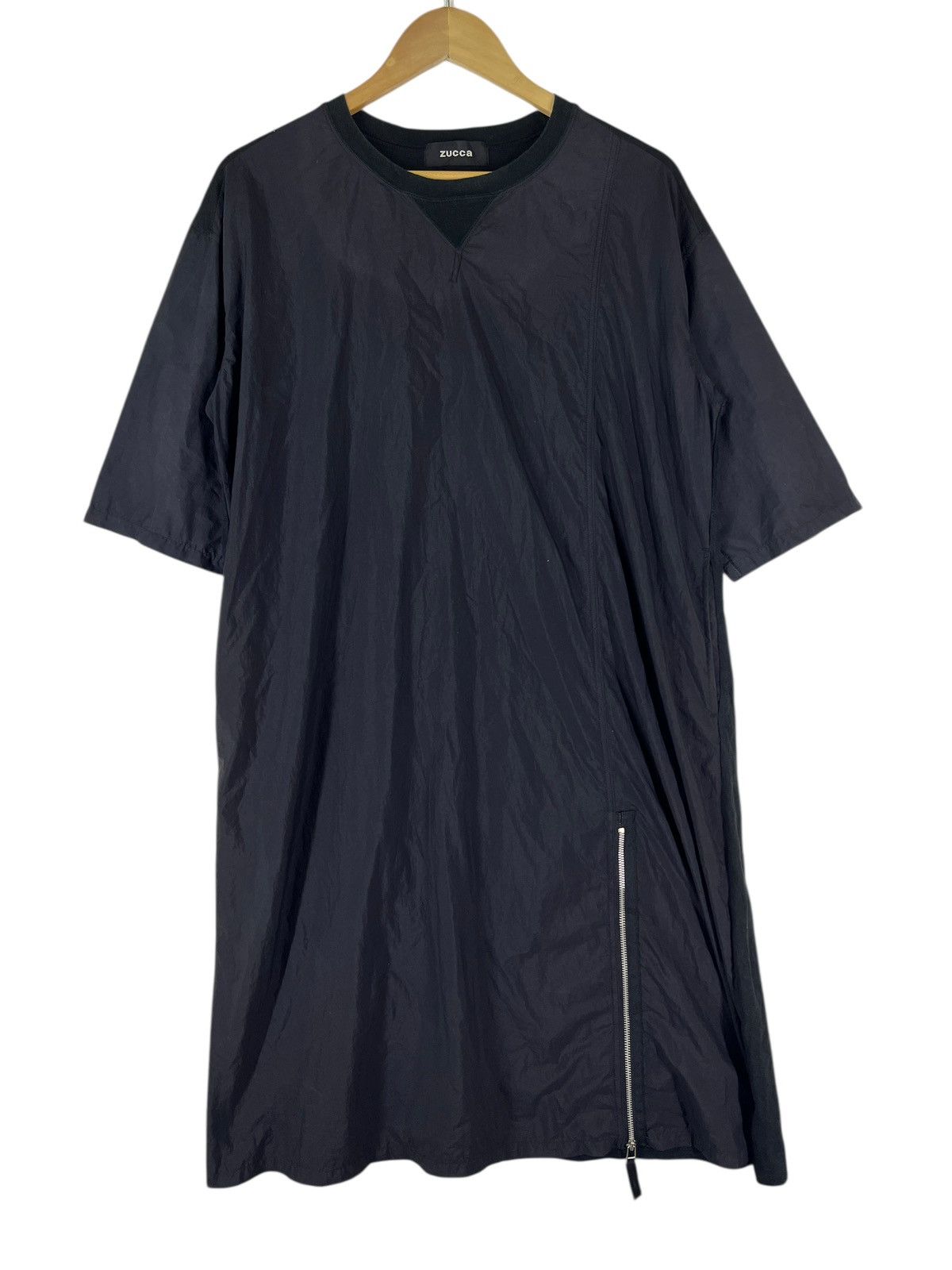 Zucca 🔥 black Zucca t-shirt dress with a zipper detail Size US M / EU 48-50 / 2 - 1 Thumbnail