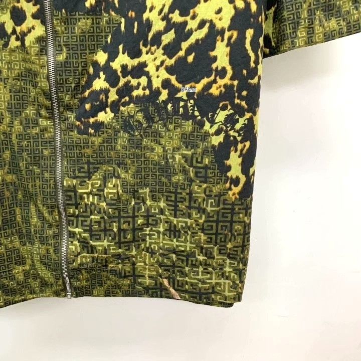 Givenchy Givenchy Green Logo Cotton Short-Sleeve Shirt Size US XS / EU 42 / 0 - 4 Thumbnail