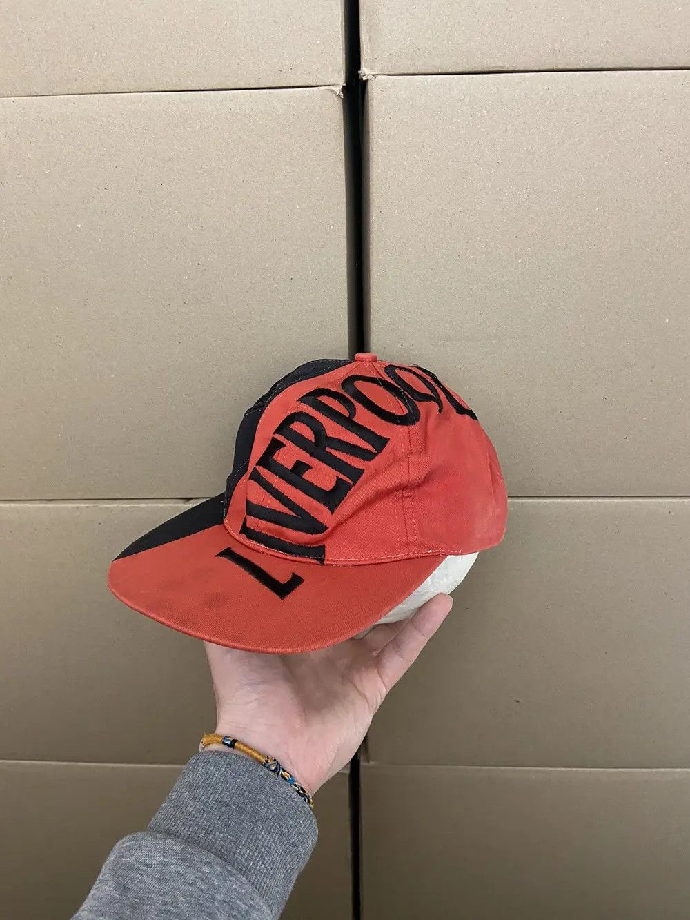 Vintage VINTAGE LIVERPOOL BIG LOGO Y2K SOCCER CAP DAD HAT JERSEY USA Size ONE SIZE - 1 Thumbnail
