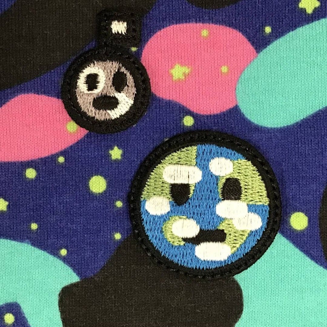 Bape × Kid Cudi BAPE × KID CUDI MOON MAN multi camo T-shirt a bathing ape Size US M / EU 48-50 / 2 - 4 Thumbnail