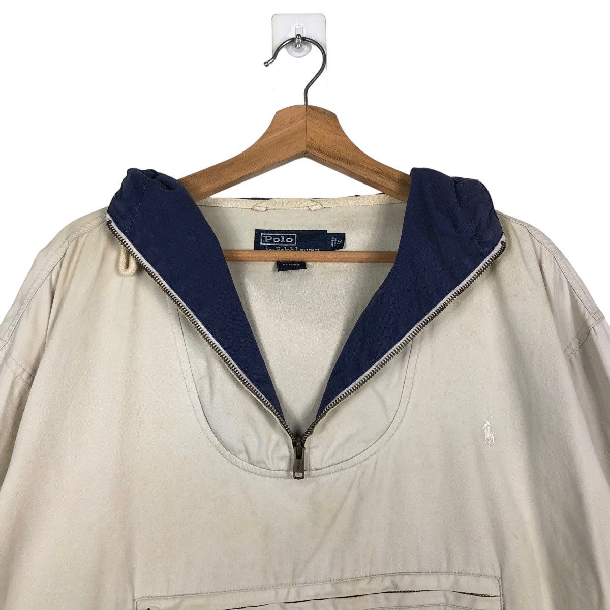 Polo Ralph Lauren 🔥90’s Chore Duck Canvas Anorak Jacket Polo Ralph Lauren Size US S / EU 44-46 / 1 - 10 Thumbnail