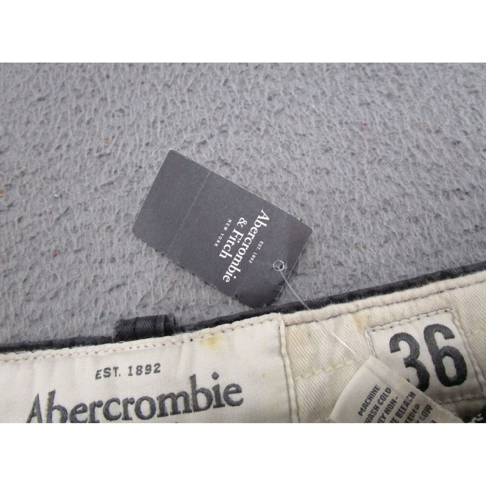Vintage VTG Aeropostale Baggy Heavy Cargo Shorts Mens Size 36 Drawstring Gray 90s Pockets Cargo Shorts Mens Size US 36 / EU 52 - 2 Thumbnail