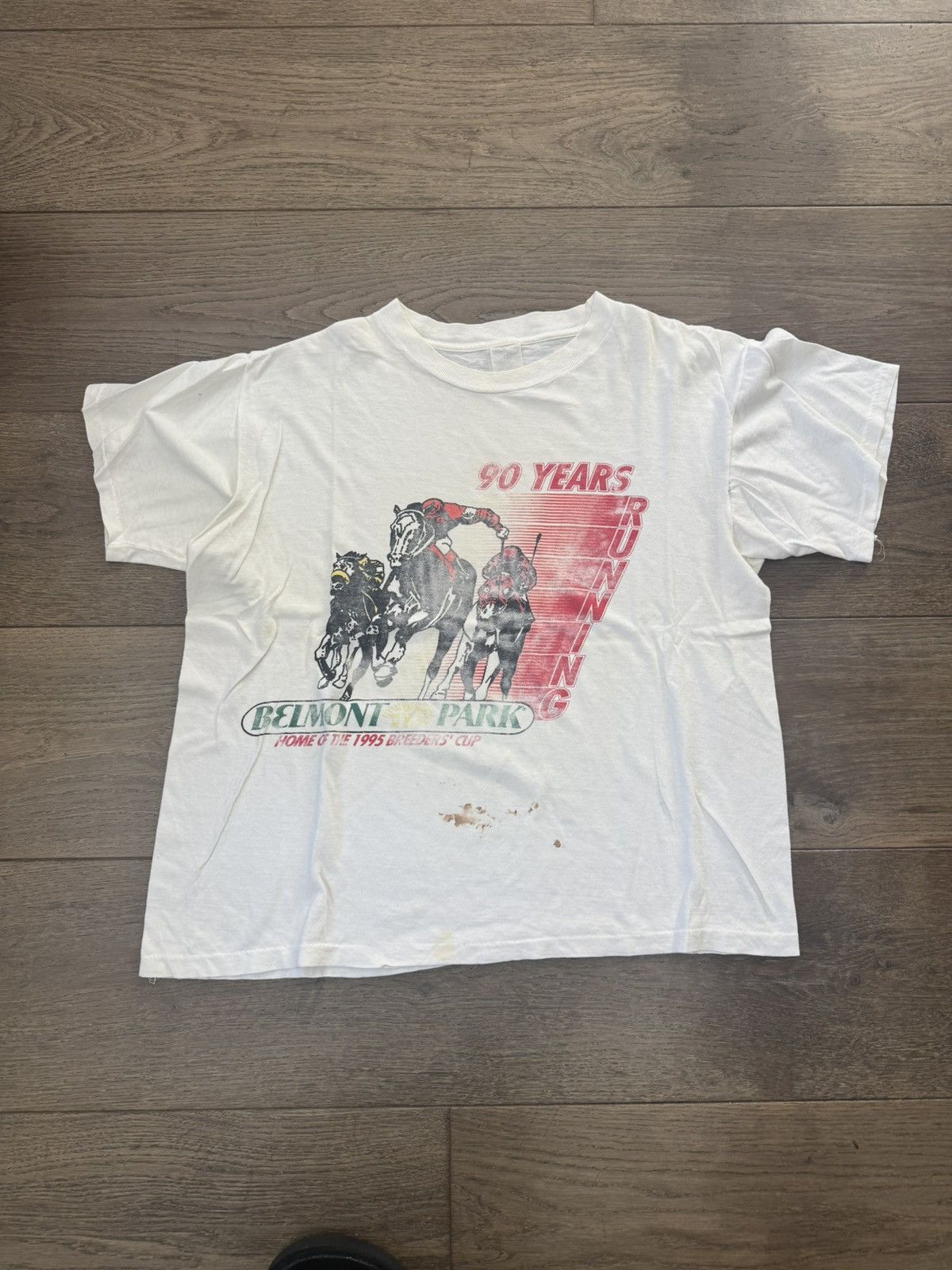 Vintage Belmont stakes Size US XL / EU 56 / 4 - 1 Thumbnail