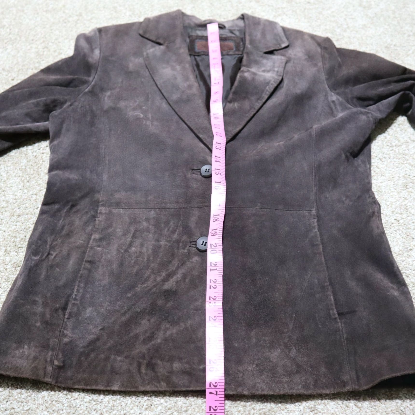 Vintage Siena Studio Jacket Women Leather Brown Size 10 Adult Size L / US 10 / IT 46 - 6 Thumbnail