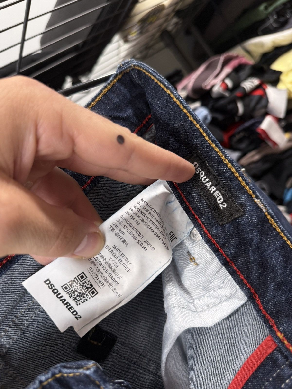 Dsquared2 Distressed Dsquared2 Designer Denim Skinny Pants Luxury Size US 30 / EU 46 - 9 Thumbnail