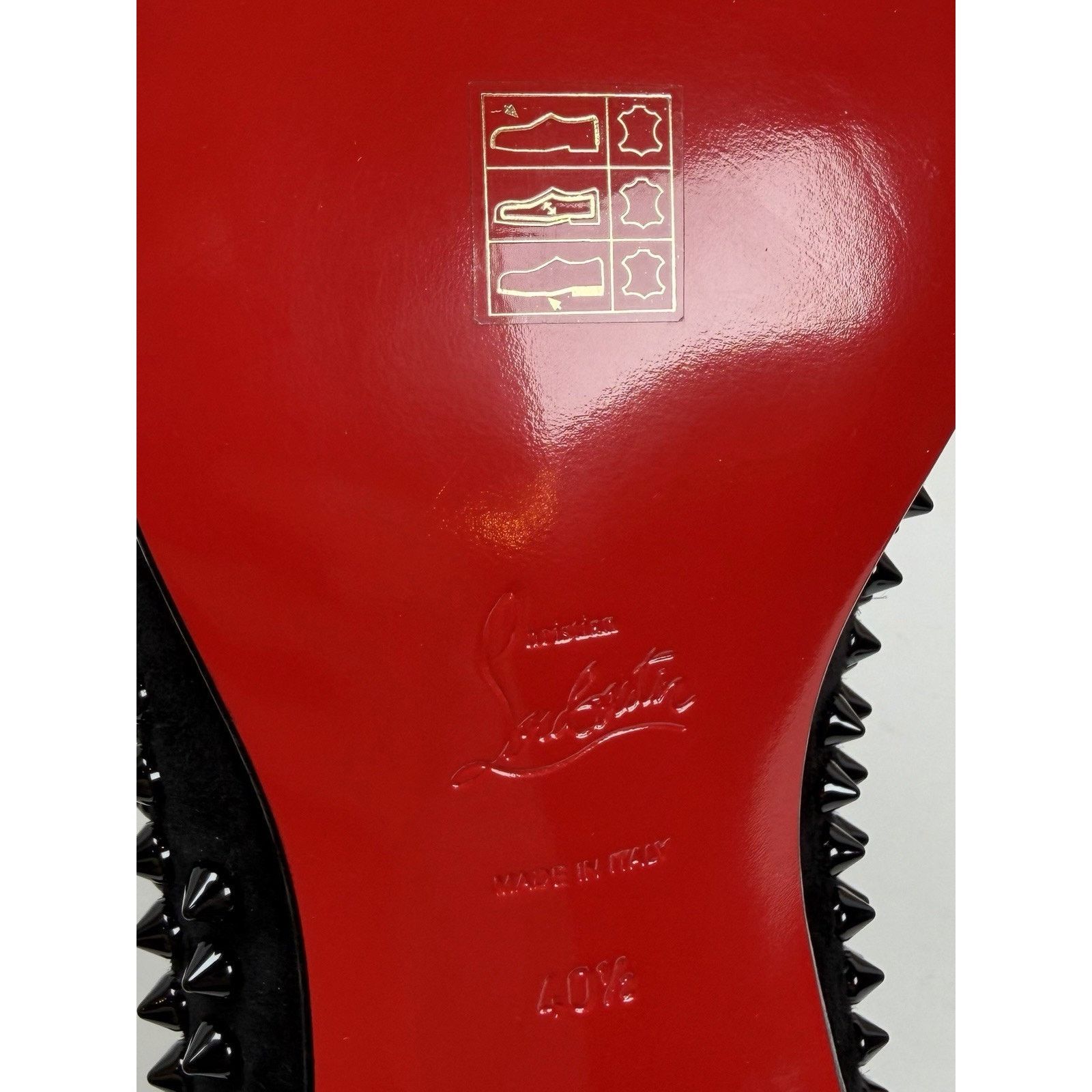 Christian Louboutin Size 7.5 - Christian Louboutin Dandelion Spikes Loafers NEW Size US 7.5 / EU 40-41 - 9 Thumbnail