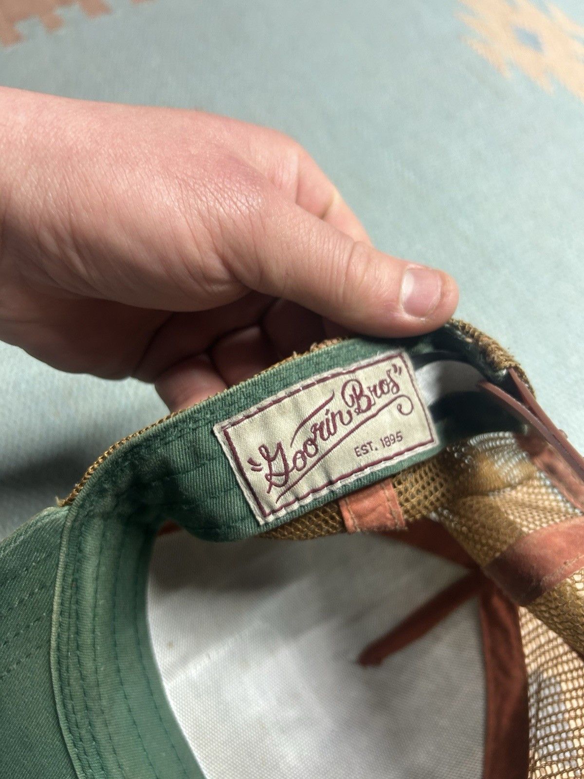Goorin Bros. Goorin Bros trucker hat pit bull patch dog the farm camo Size ONE SIZE - 7 Thumbnail