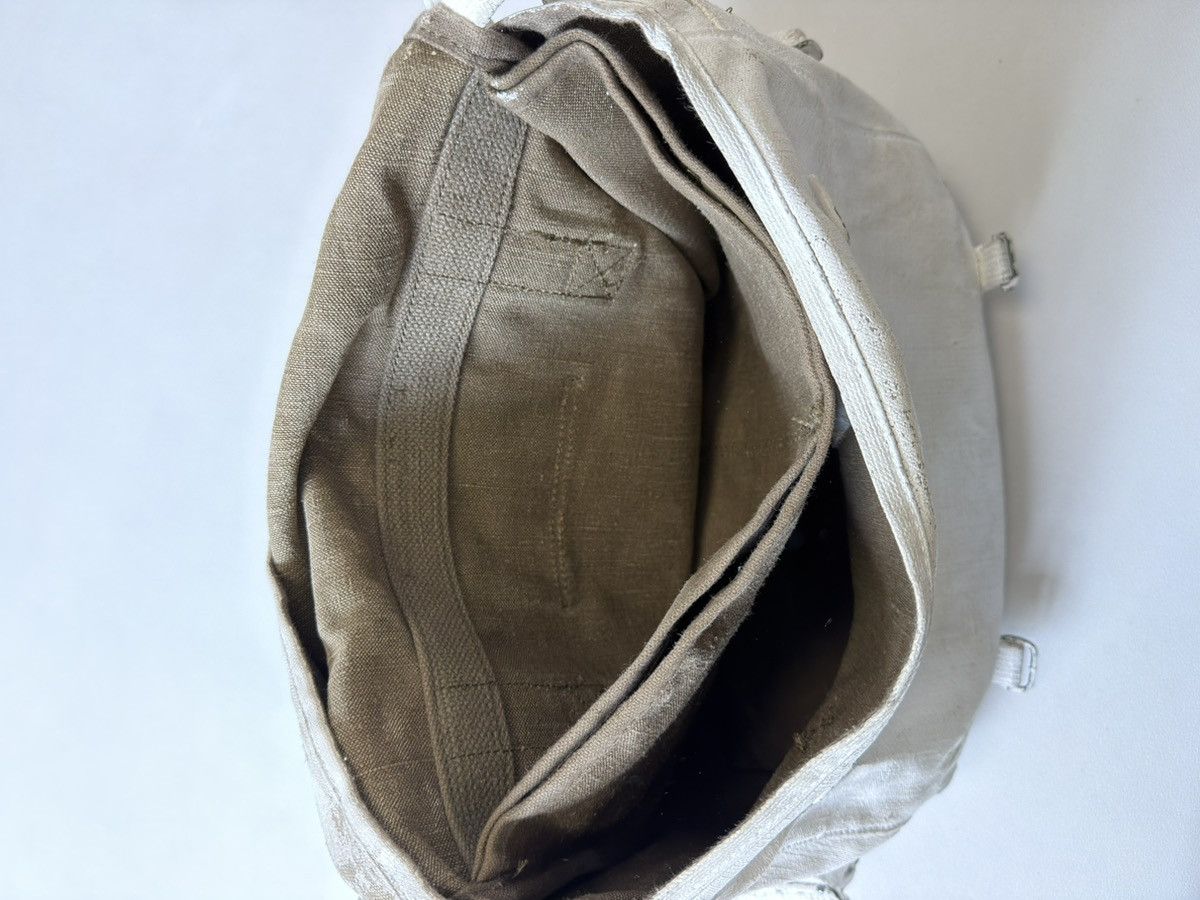 Maison Margiela ⓪ ① ⓪ Artisanal White Painted Army Satchel Size ONE SIZE - 21 Thumbnail