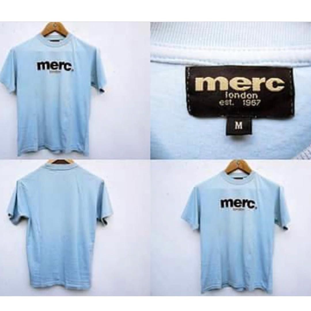 Merc × Other UK Vintage 90s Merc London Tee tshirt light blue mods fit cott Size US M / EU 48-50 / 2 - 3 Thumbnail