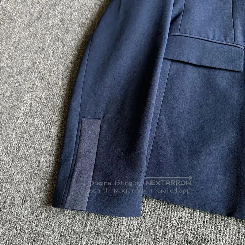 Dior Dior Wool Blend Striped Long Sleeve Coat . Size US S / EU 44-46 / 1 - 3 Thumbnail