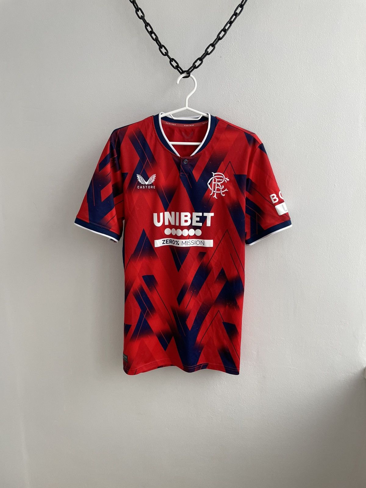 Castore Glasgow Rangers 2023 2024 Fourth footbal Soccer Jersey Shirt Size US L / EU 52-54 / 3 - 1 Thumbnail