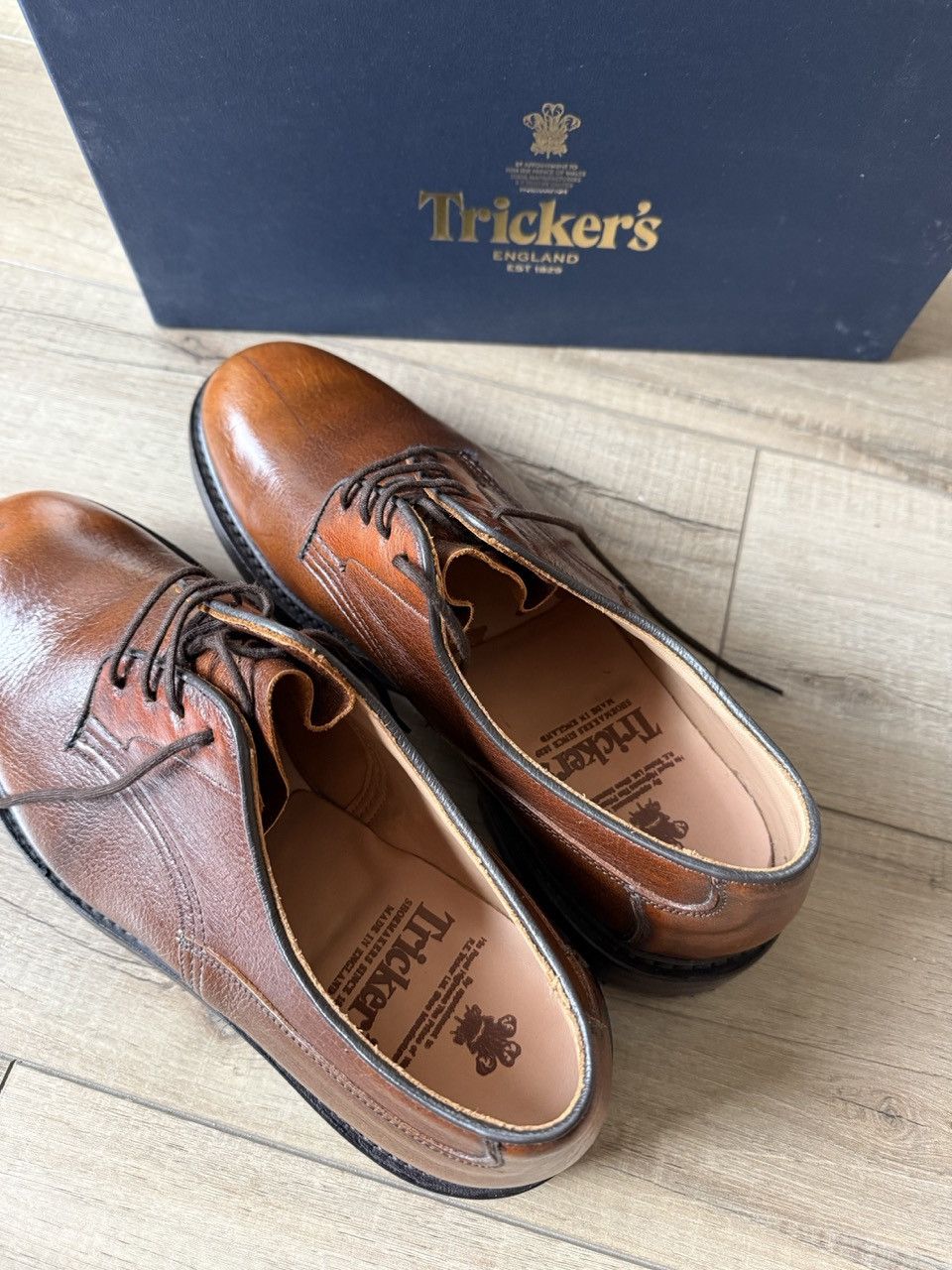Tricker's Woodstock Derby Size US 10.5 / EU 43-44 - 5 Thumbnail