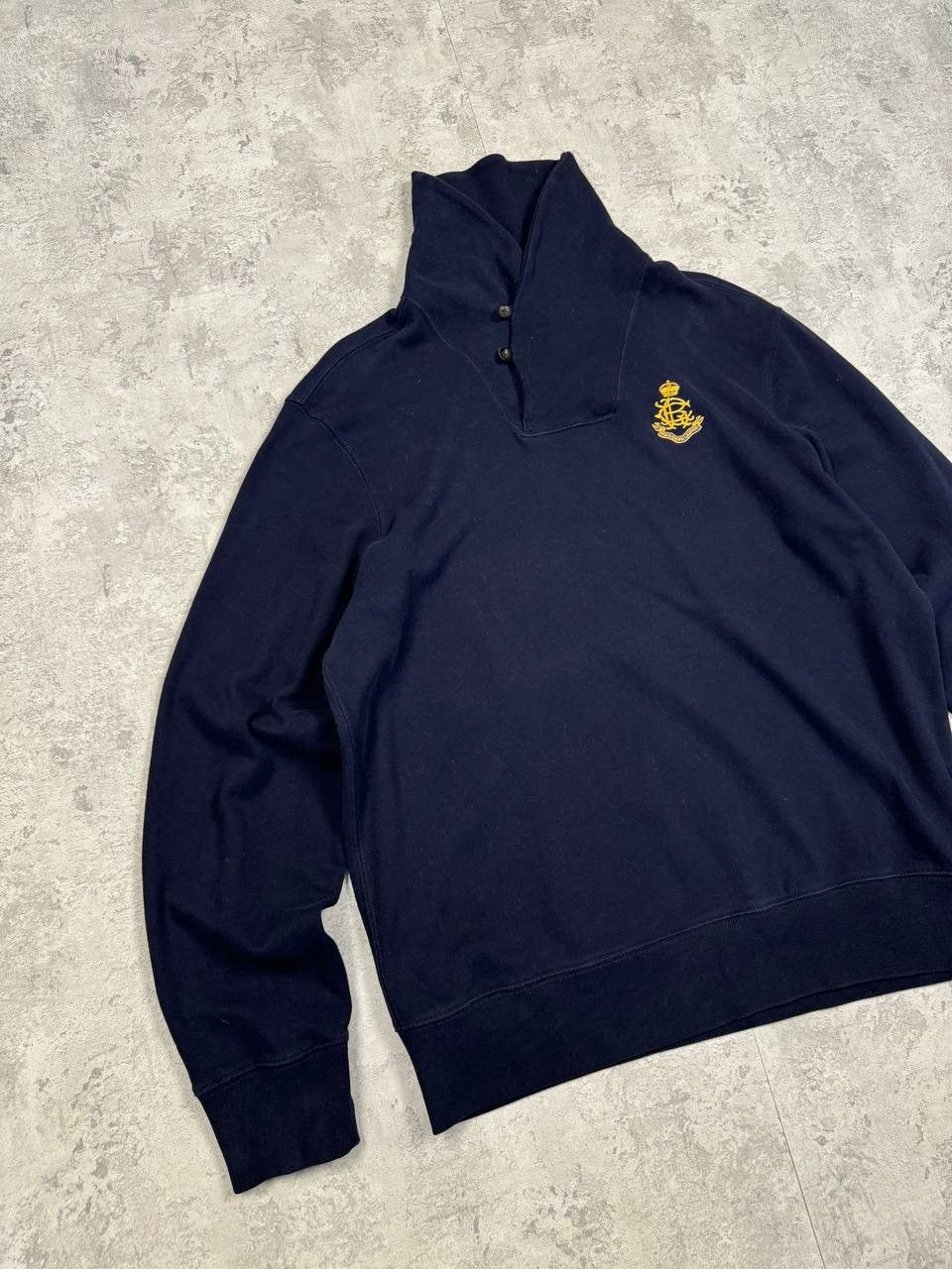Polo Ralph Lauren VintagePolo Ralph Lauren High Neck Pullover Sweatshirt Size US XL / EU 56 / 4 - 2 Thumbnail