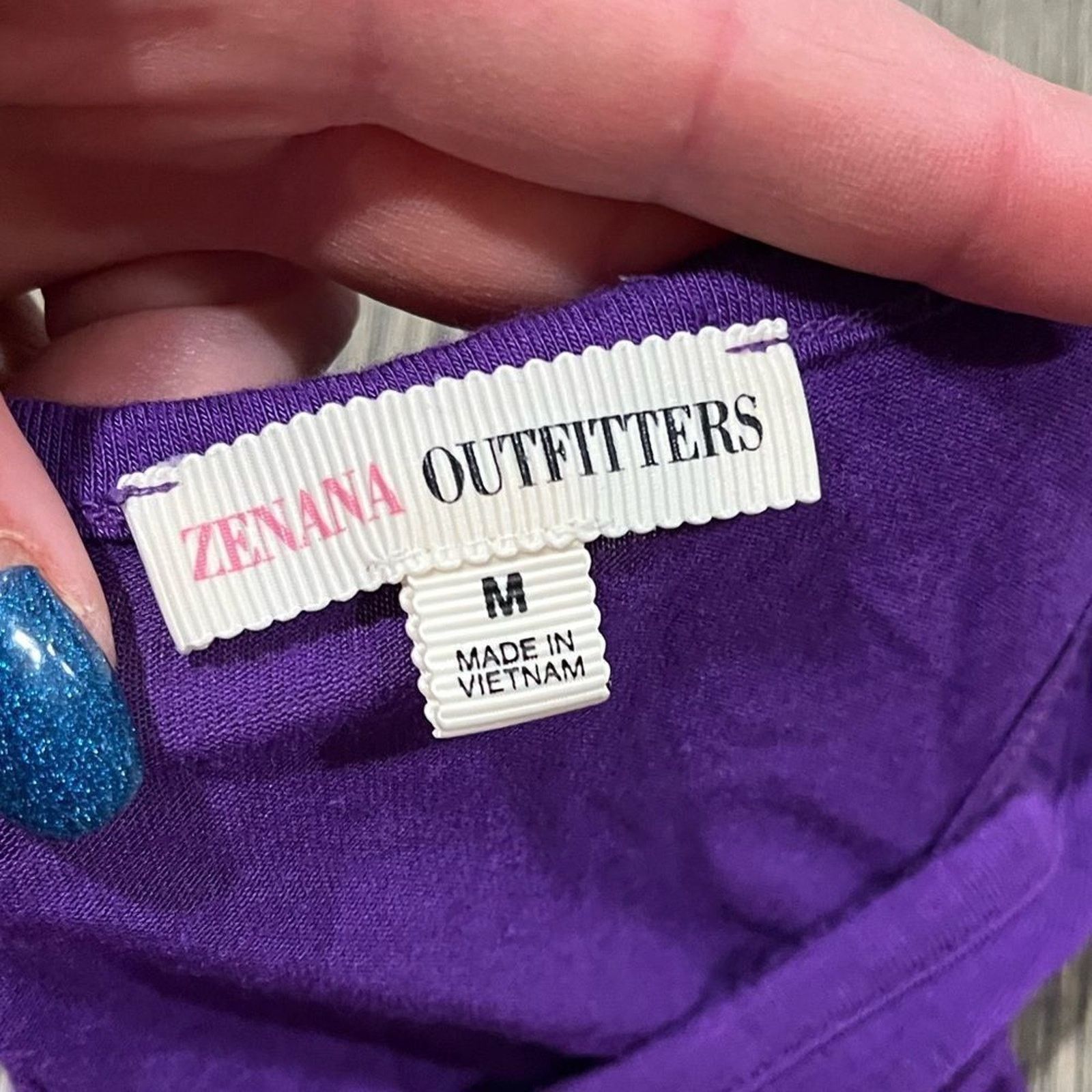 Vintage Zenana Outfitters Racerback Tank Top Scoop Neck Pullover M Size M / US 6-8 / IT 42-44 - 2 Thumbnail
