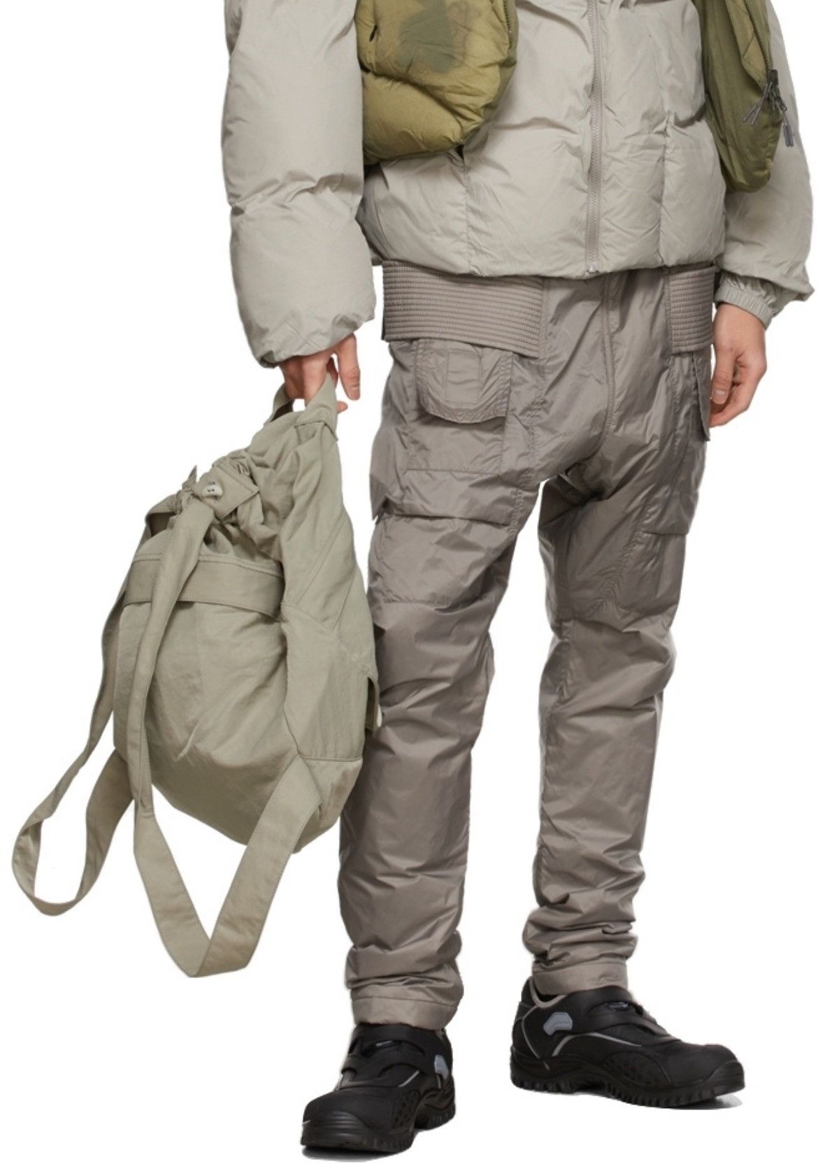 Hyein Seo Hyein Seo Beige Backsack Size ONE SIZE - 1 Thumbnail