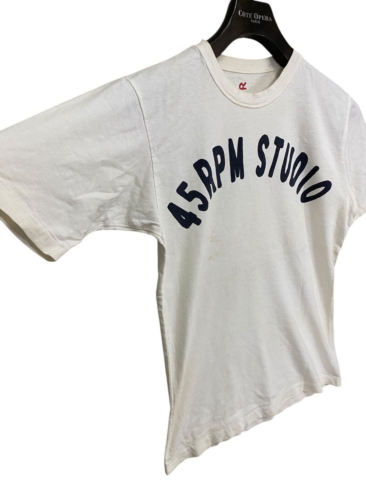 45rpm × Japanese Brand Vintage 45rpm spell out tshirt size 2 Size US S / EU 44-46 / 1 - 3 Thumbnail