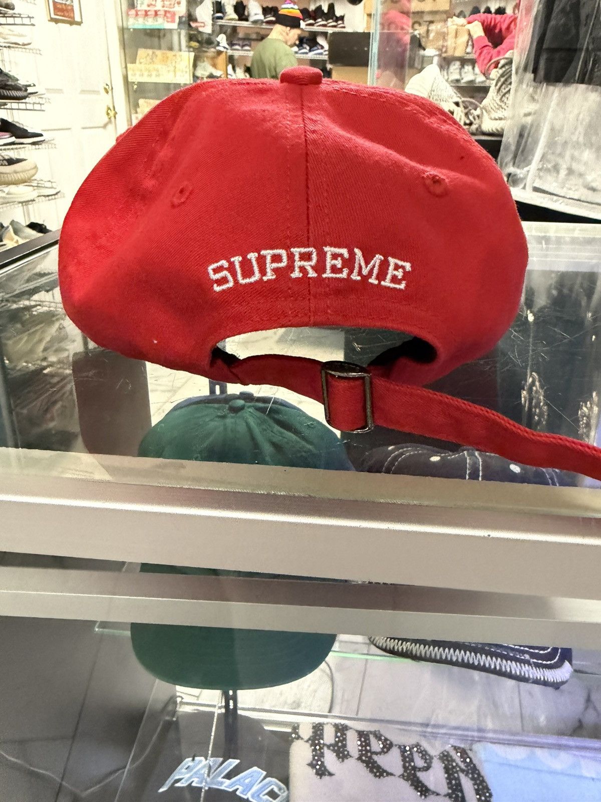 Supreme Supreme Splatter Hat (Red) Size ONE SIZE - 2 Thumbnail