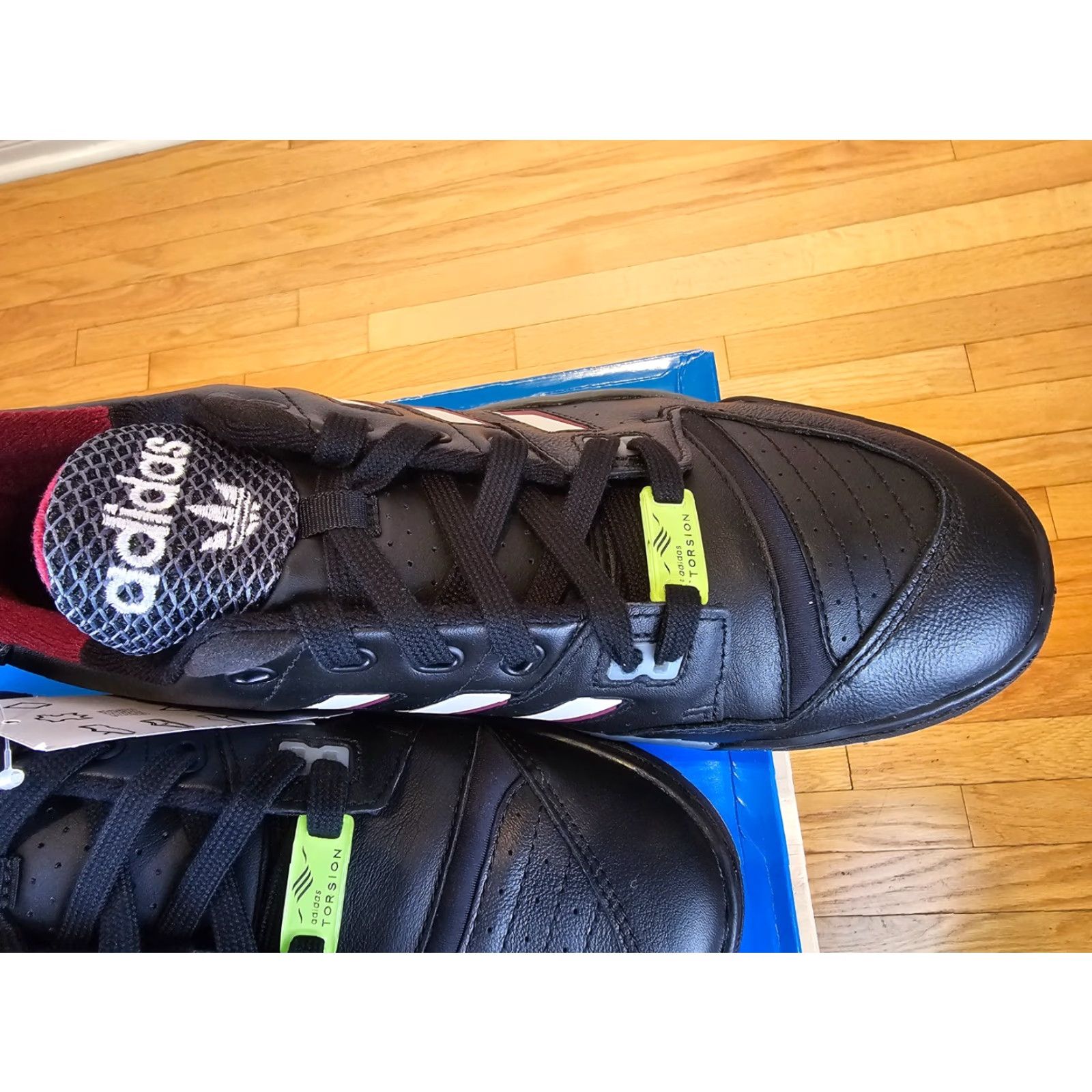 Adidas ADIDAS TORSION COMP CORE BLACK EE7378 SZ 9 Mens Sneakers System Core Black 9 Adidas Torsion Comp Size US 9 / EU 42 - 5 Thumbnail