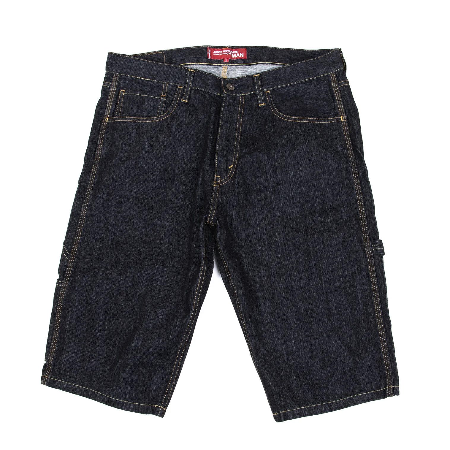 Junya Watanabe Pocket Layered Denim Short Painter Pants in Indigo S Size US 36 / EU 52 - 1 Thumbnail