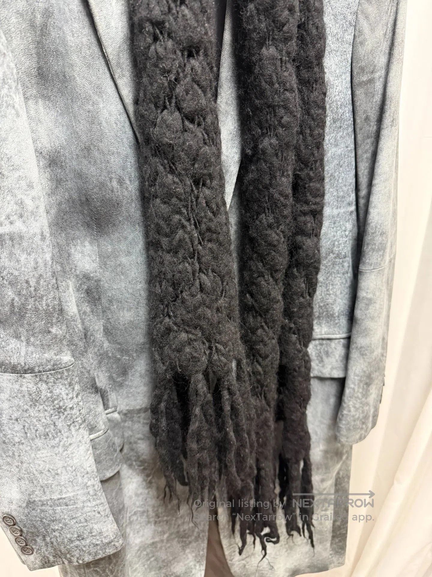 Yohji Yamamoto Yohji Yamamoto Wool Thick. Size ONE SIZE - 2 Thumbnail