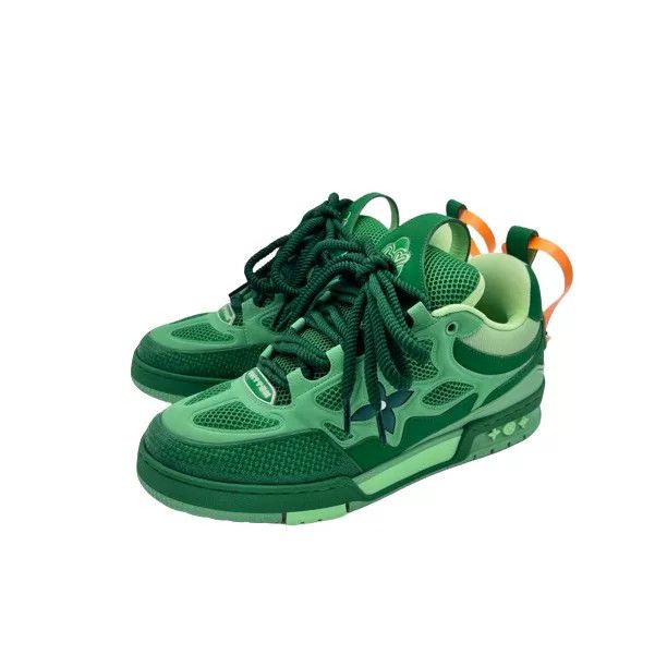 Louis Vuitton LV Green Skate Shoes Size 8.5/42.5 Size US 9.5 / EU 42-43 - 1 Thumbnail