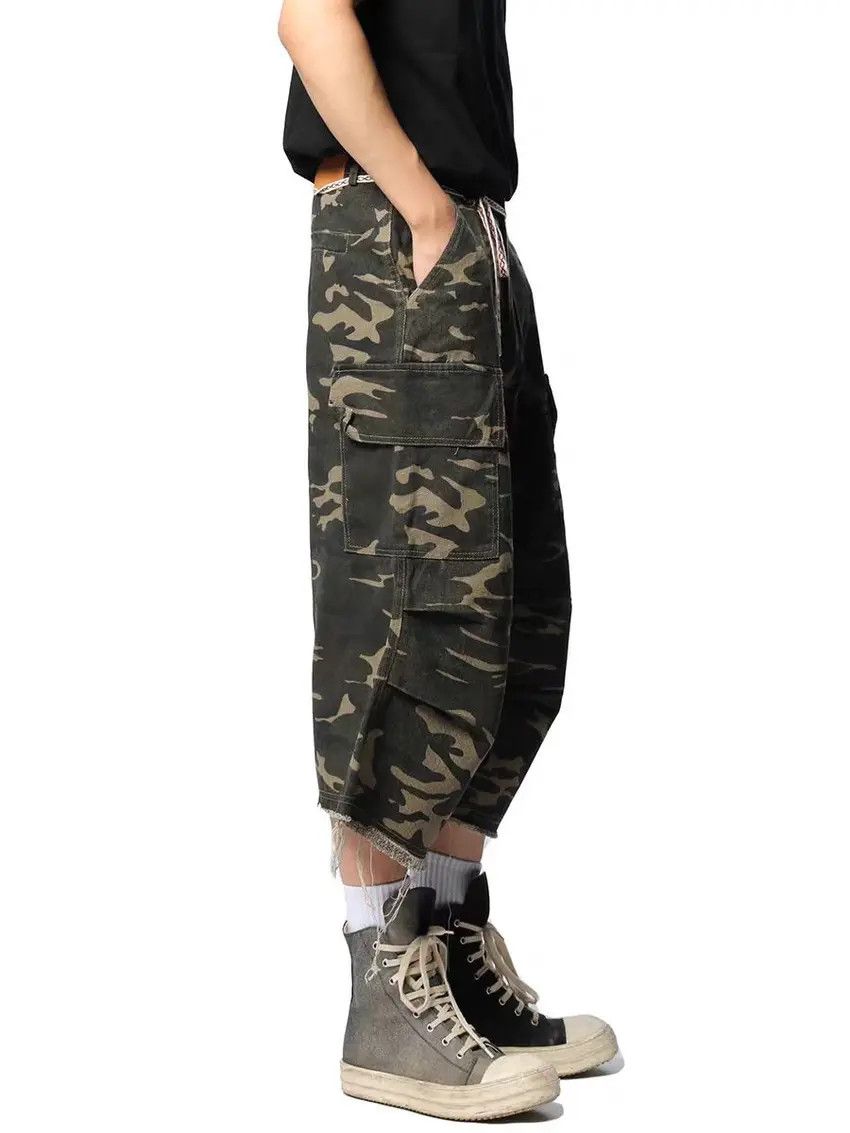 Designer × Japanese Brand Vintage Hip Hop Street Loose Casual Pants Size US 32 / EU 48 - 2 Thumbnail