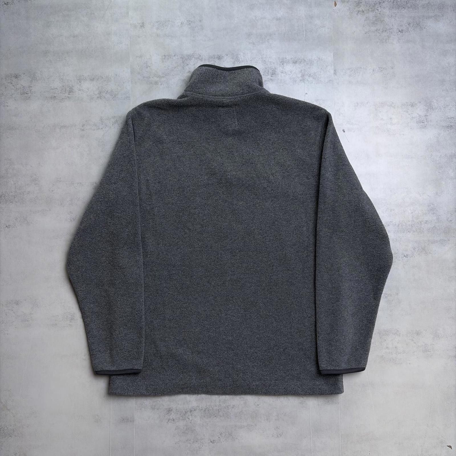 Old Navy Y2K Grey Old Navy Grunge Skater Fleece Quarter Zip Sweater Size M / US 6-8 / IT 42-44 - 7 Thumbnail
