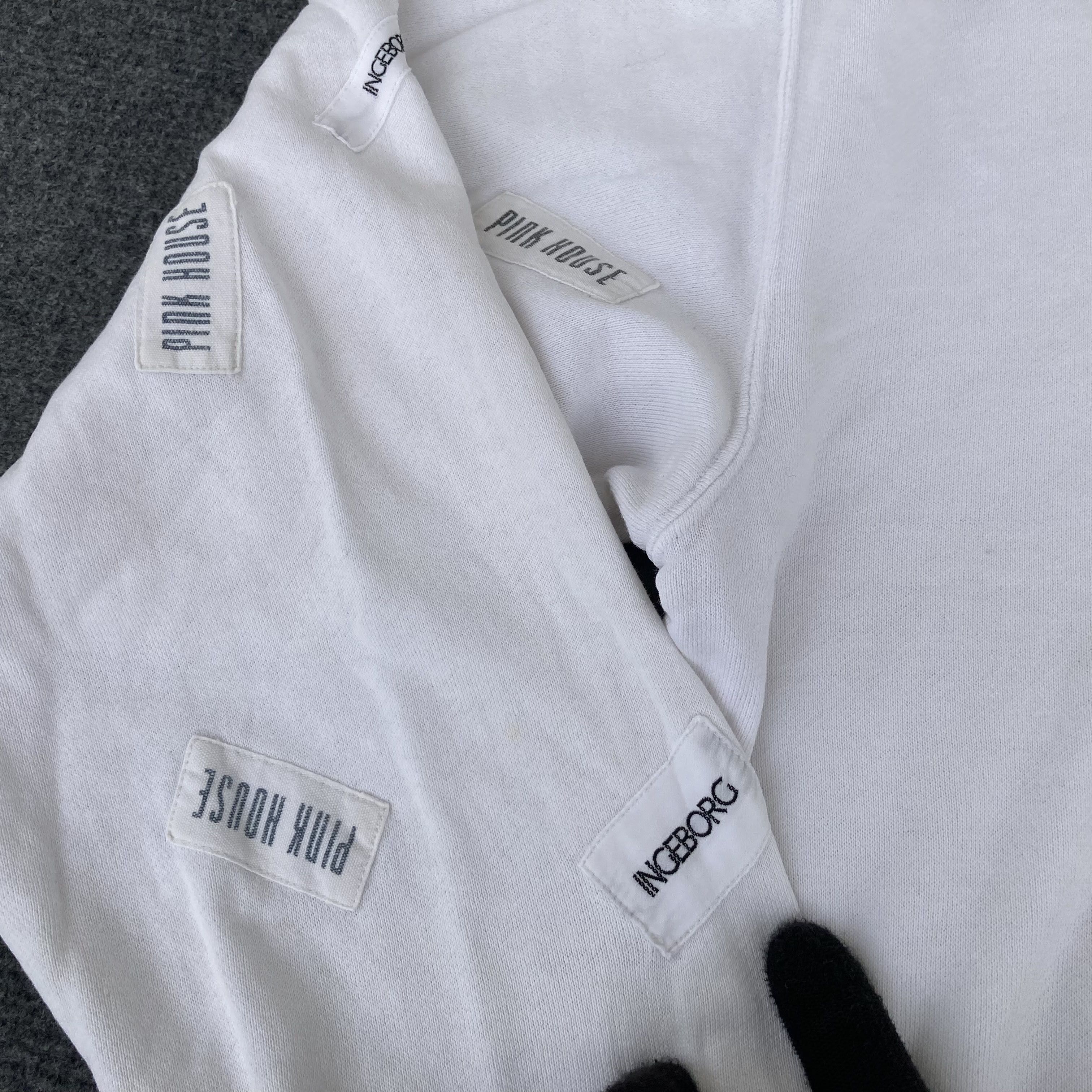 Karl Helmut × Pink House × Vintage Vtg Karl Helmut Show 1988 Pink House Ingeborg Sweatshirt Size US M / EU 48-50 / 2 - 6 Thumbnail