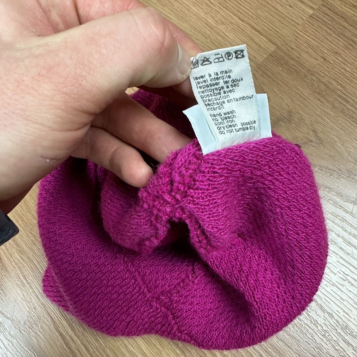Lacoste Vintage 90s Lacoste Beanie Chemise Archive Rare Wool France Size ONE SIZE - 6 Thumbnail