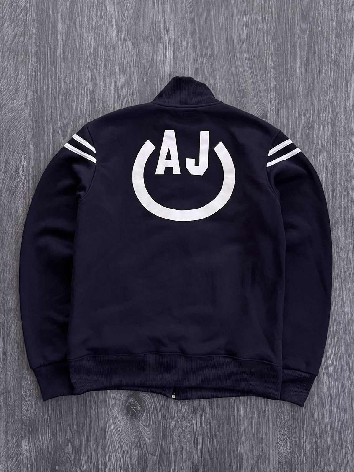 Armani Vintage Armani Big Logo Track Jacket Size US L / EU 52-54 / 3 - 5 Thumbnail