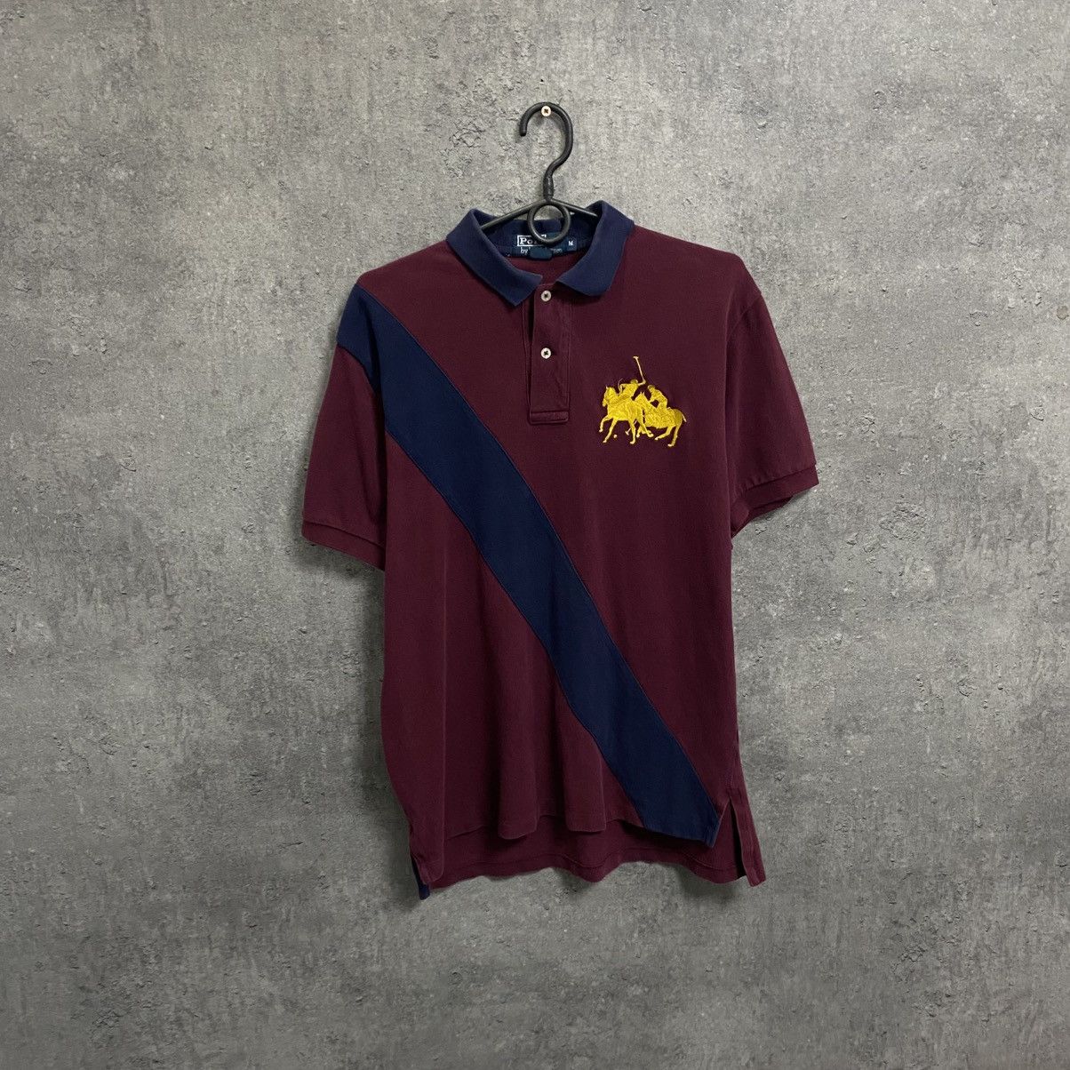 Polo Ralph Lauren Vintage Polo Ralph Lauren Polo T Shirt Big Logo Chief Keef Size US M / EU 48-50 / 2 - 1 Thumbnail
